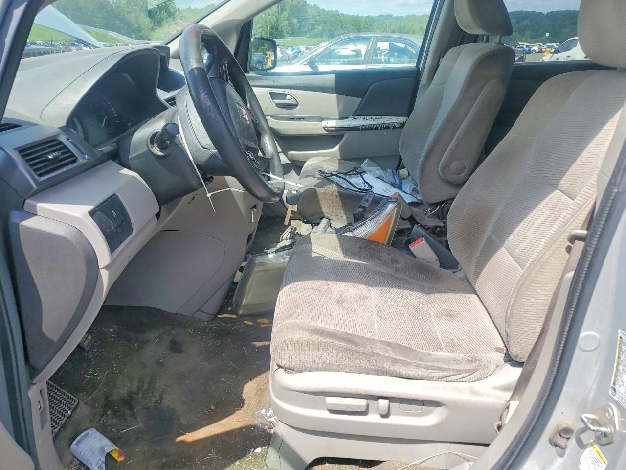 2013 Honda Odyssey Lx Silver vin: 5FNRL5H25DB048134