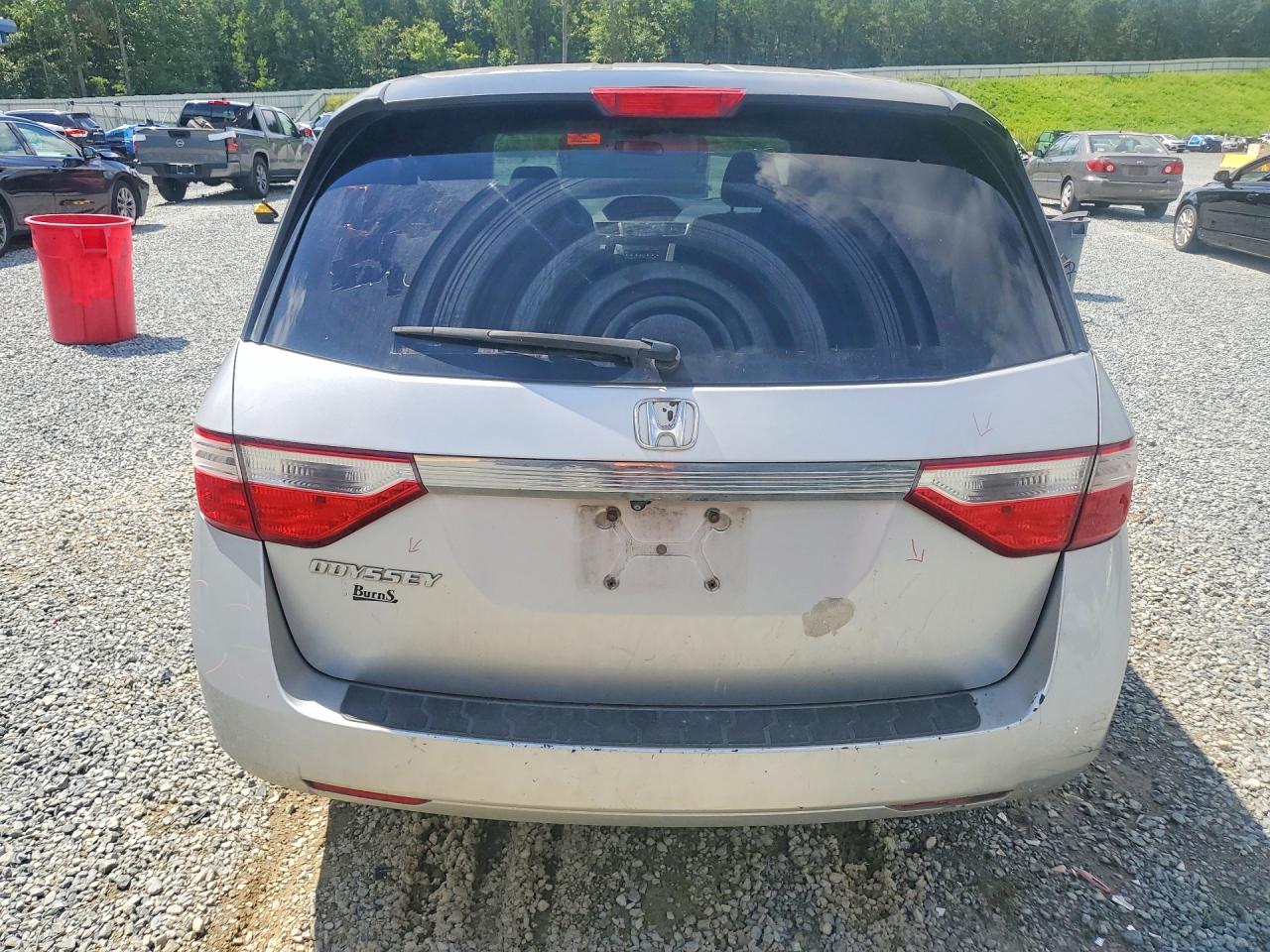 2013 Honda Odyssey Lx Silver vin: 5FNRL5H25DB048134