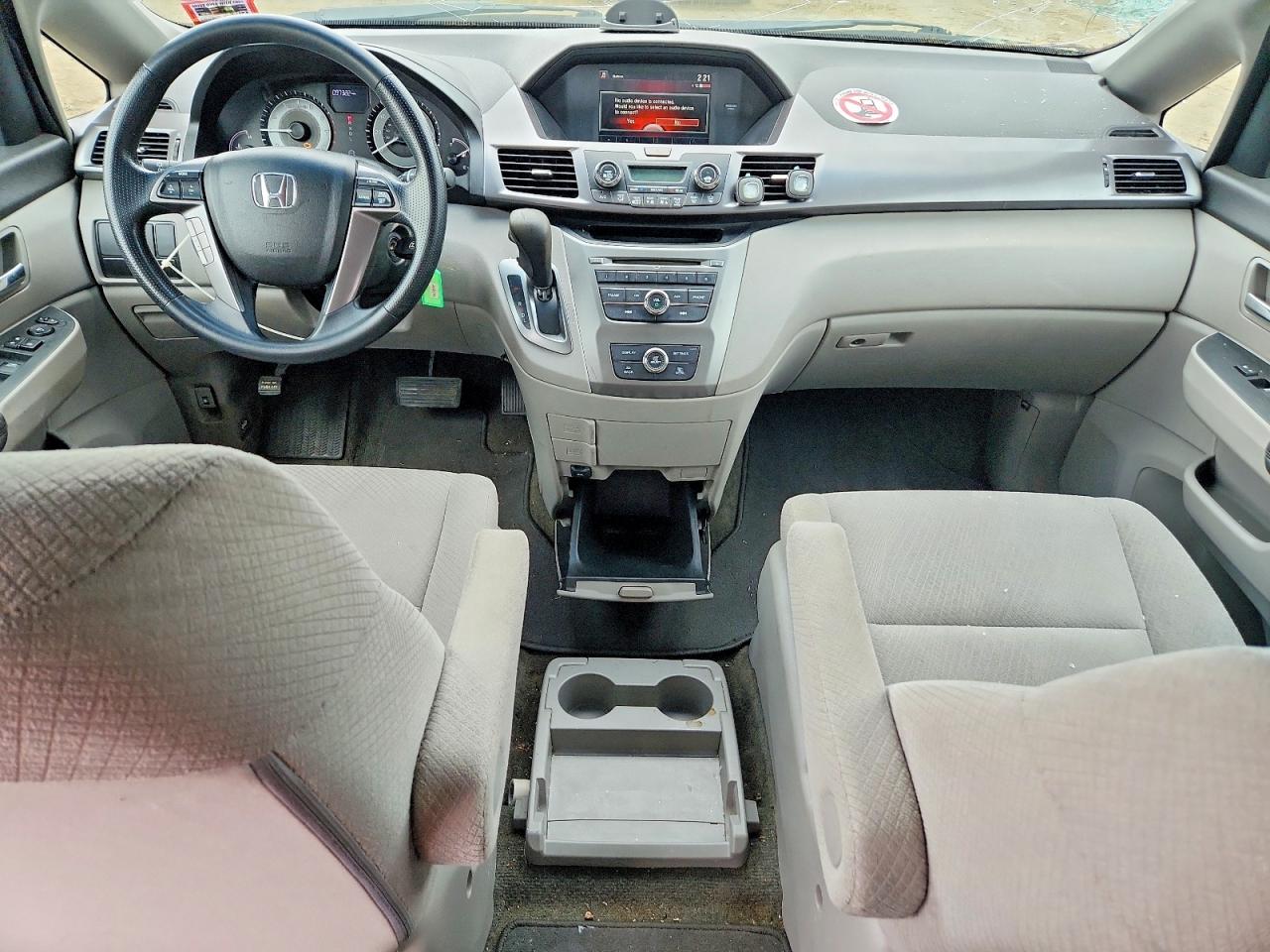 2014 Honda Odyssey Lx Gray vin: 5FNRL5H25EB012414