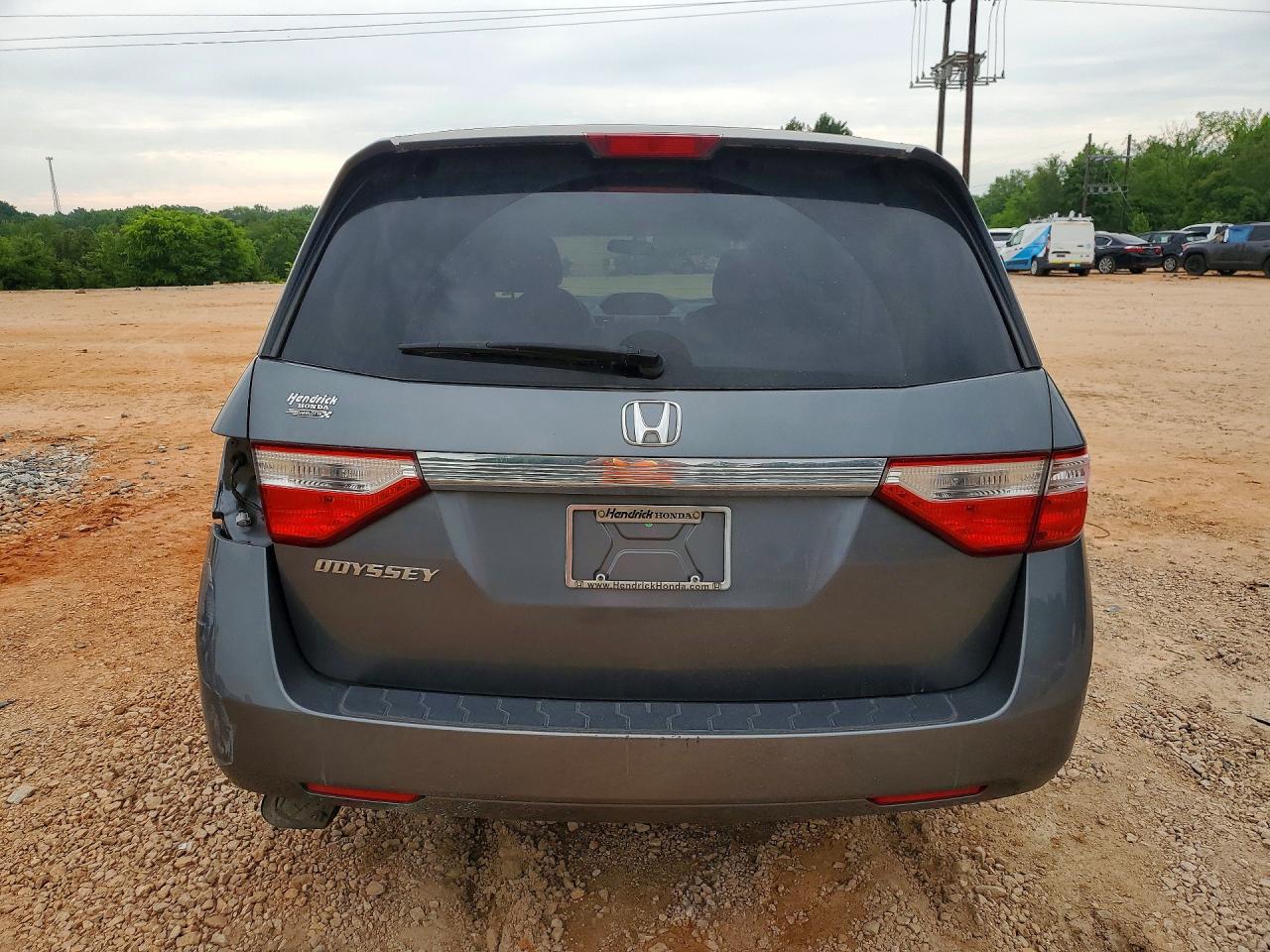 2011 Honda Odyssey Lx Gray vin: 5FNRL5H26BB006942