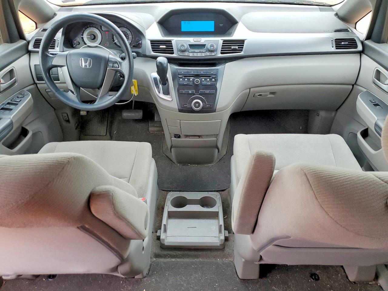 2011 Honda Odyssey Lx Gray vin: 5FNRL5H26BB006942