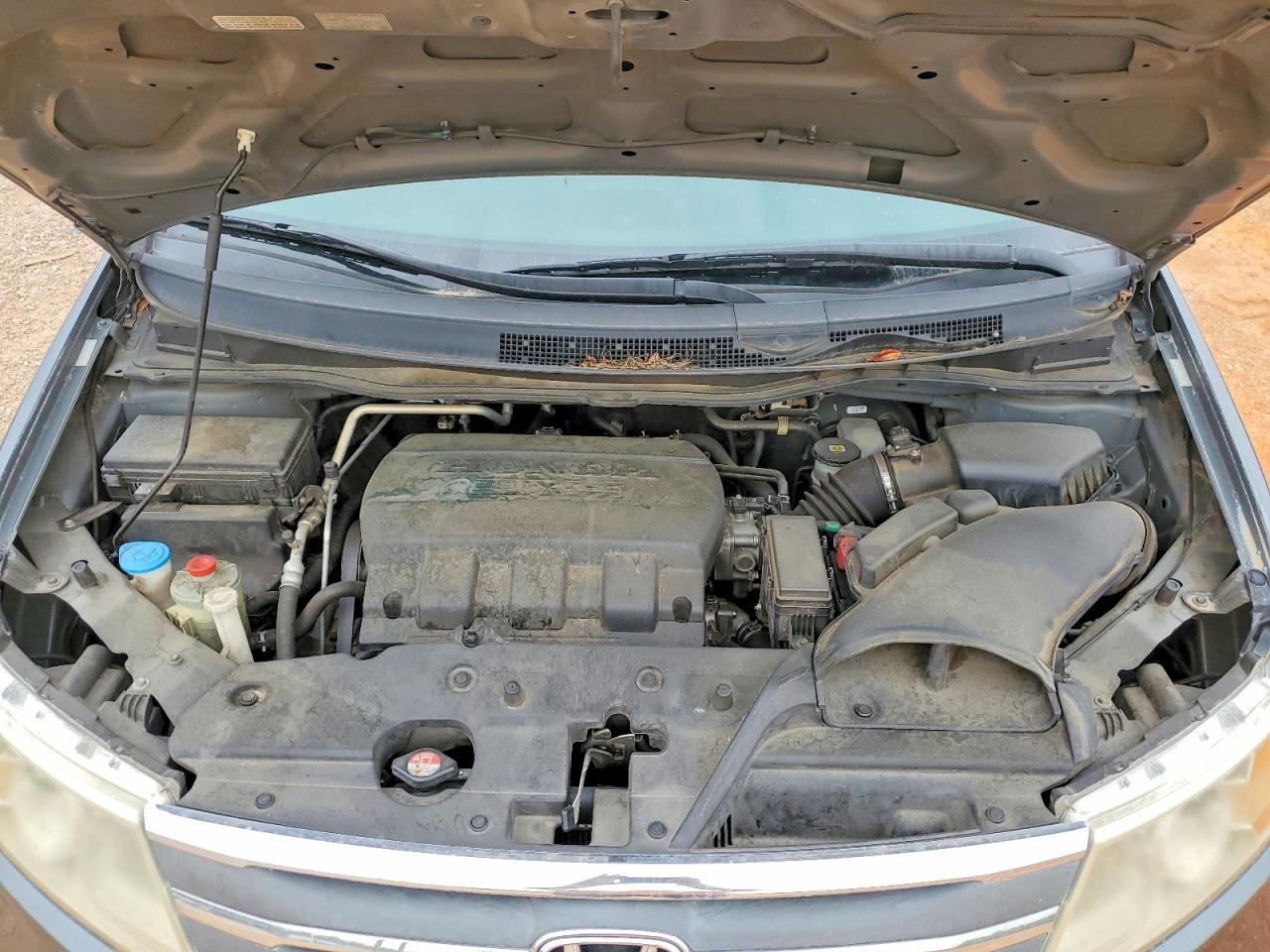2011 Honda Odyssey Lx Gray vin: 5FNRL5H26BB006942