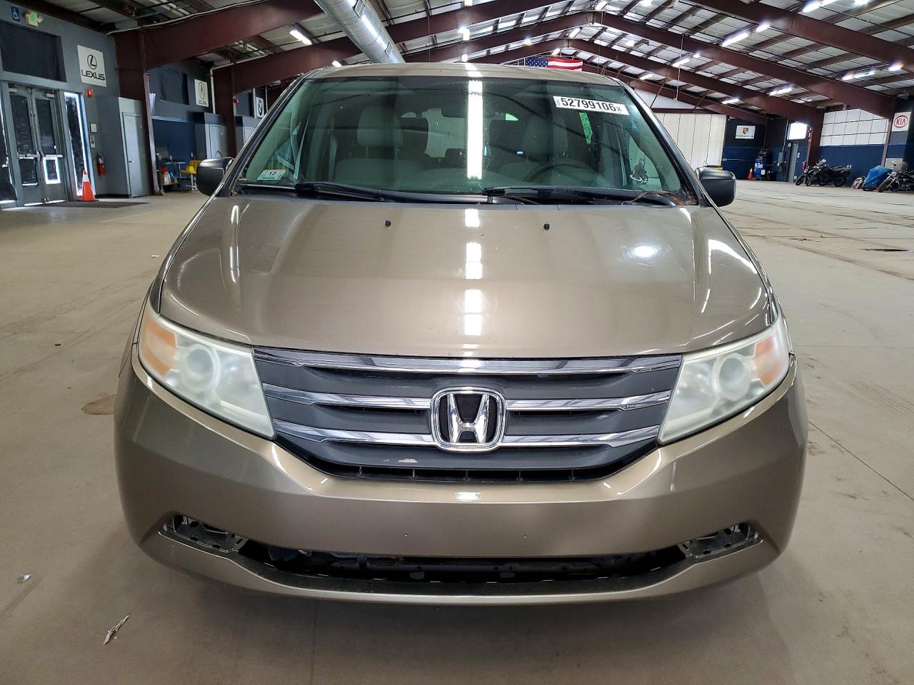2011 Honda Odyssey Lx Tan vin: 5FNRL5H26BB040475