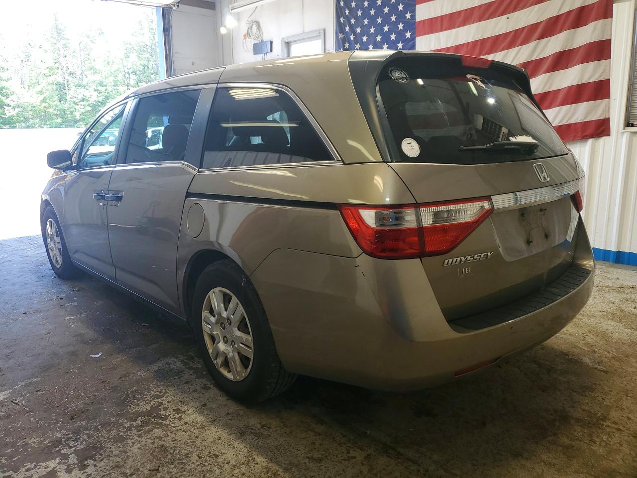 2012 Honda Odyssey Lx Tan vin: 5FNRL5H26CB144949
