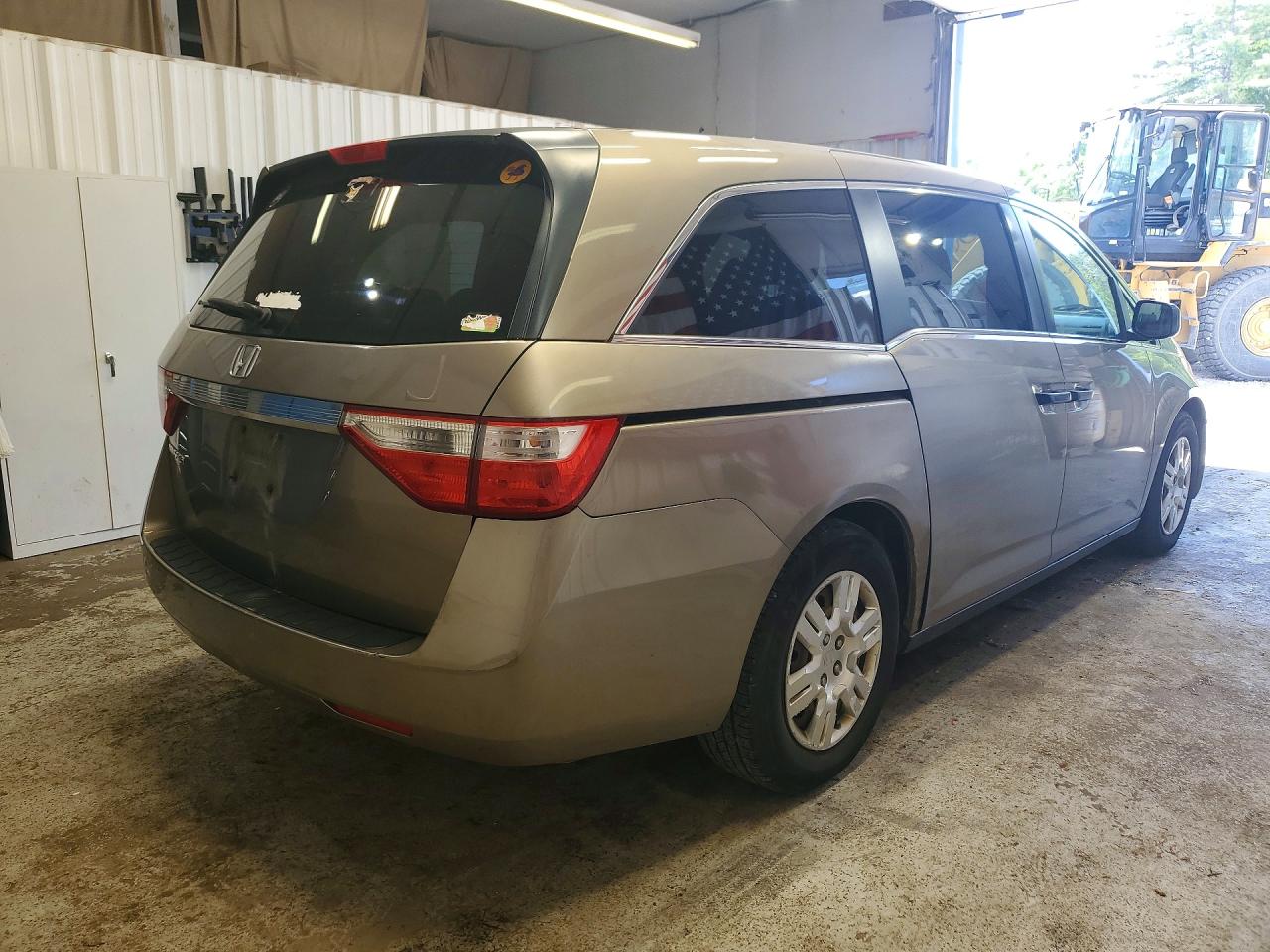 2012 Honda Odyssey Lx Tan vin: 5FNRL5H26CB144949