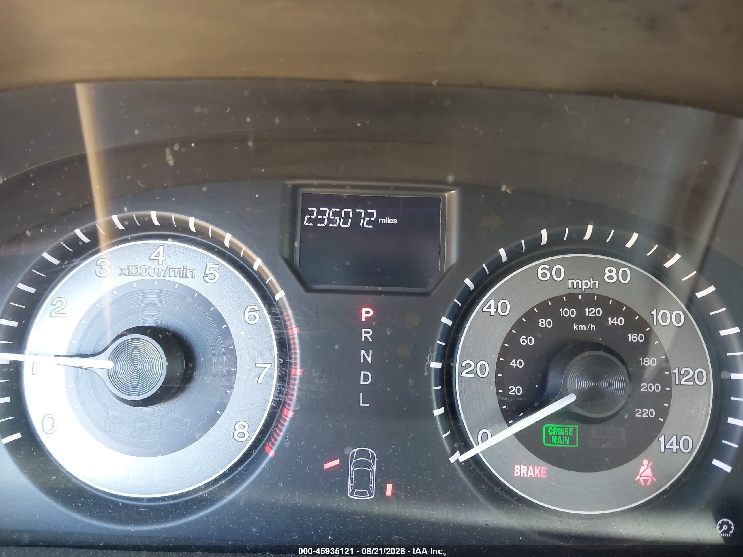 2013 Honda Odyssey Lx Maroon vin: 5FNRL5H26DB041273