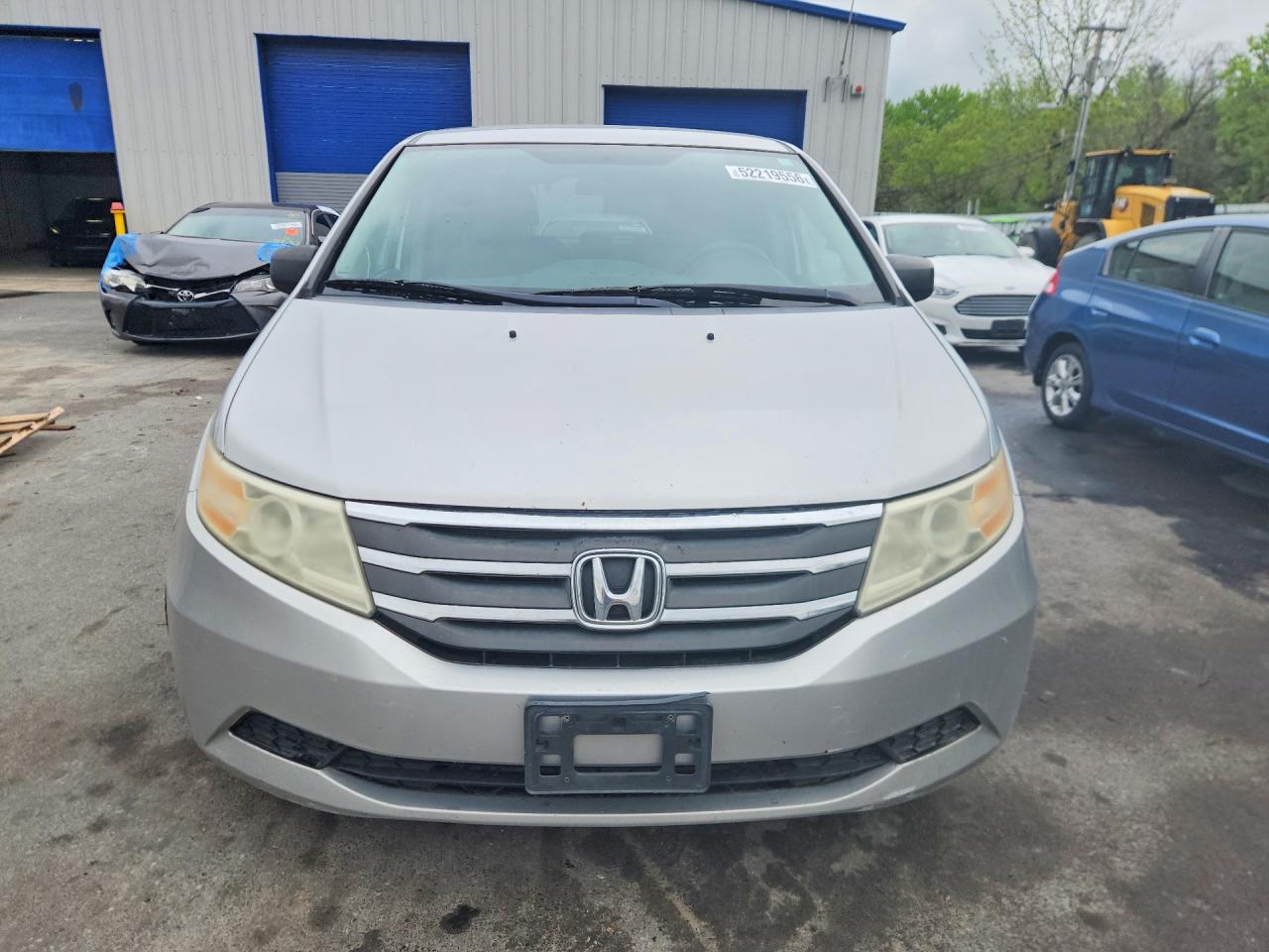 2013 Honda Odyssey Lx Silver vin: 5FNRL5H26DB062821