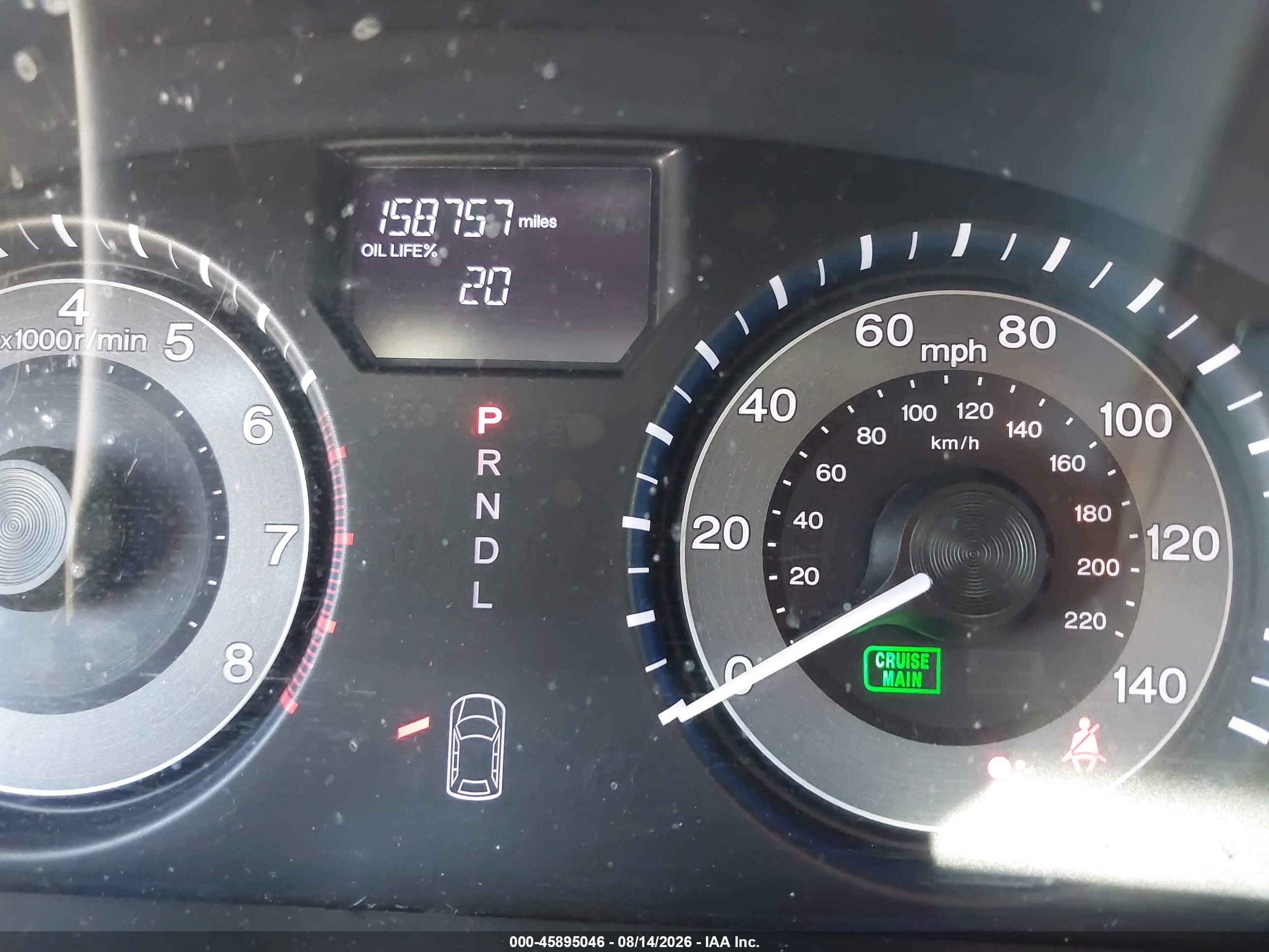 2013 Honda Odyssey Lx Silver vin: 5FNRL5H26DB065105