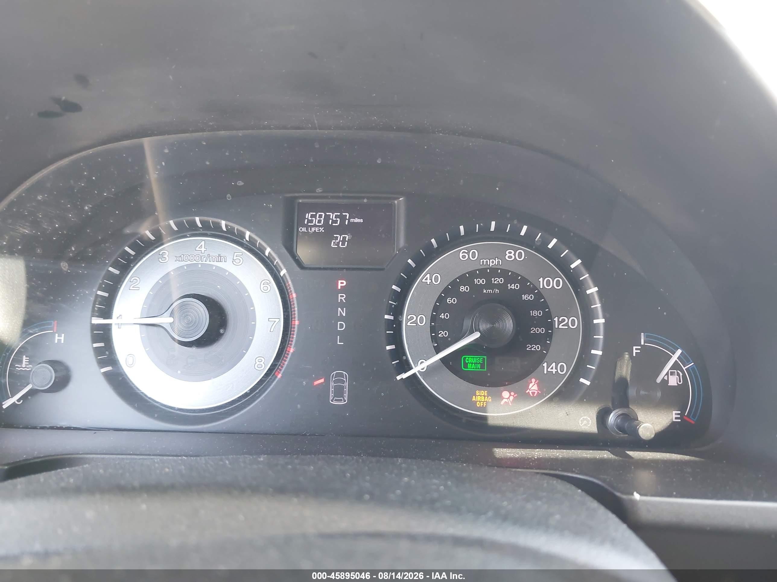 2013 Honda Odyssey Lx Silver vin: 5FNRL5H26DB065105