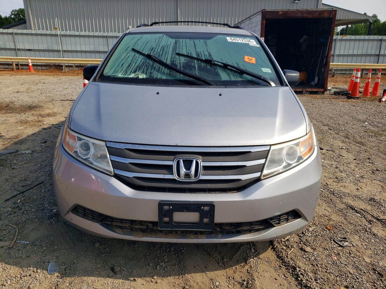 2013 Honda Odyssey Lx Silver vin: 5FNRL5H26DB084284