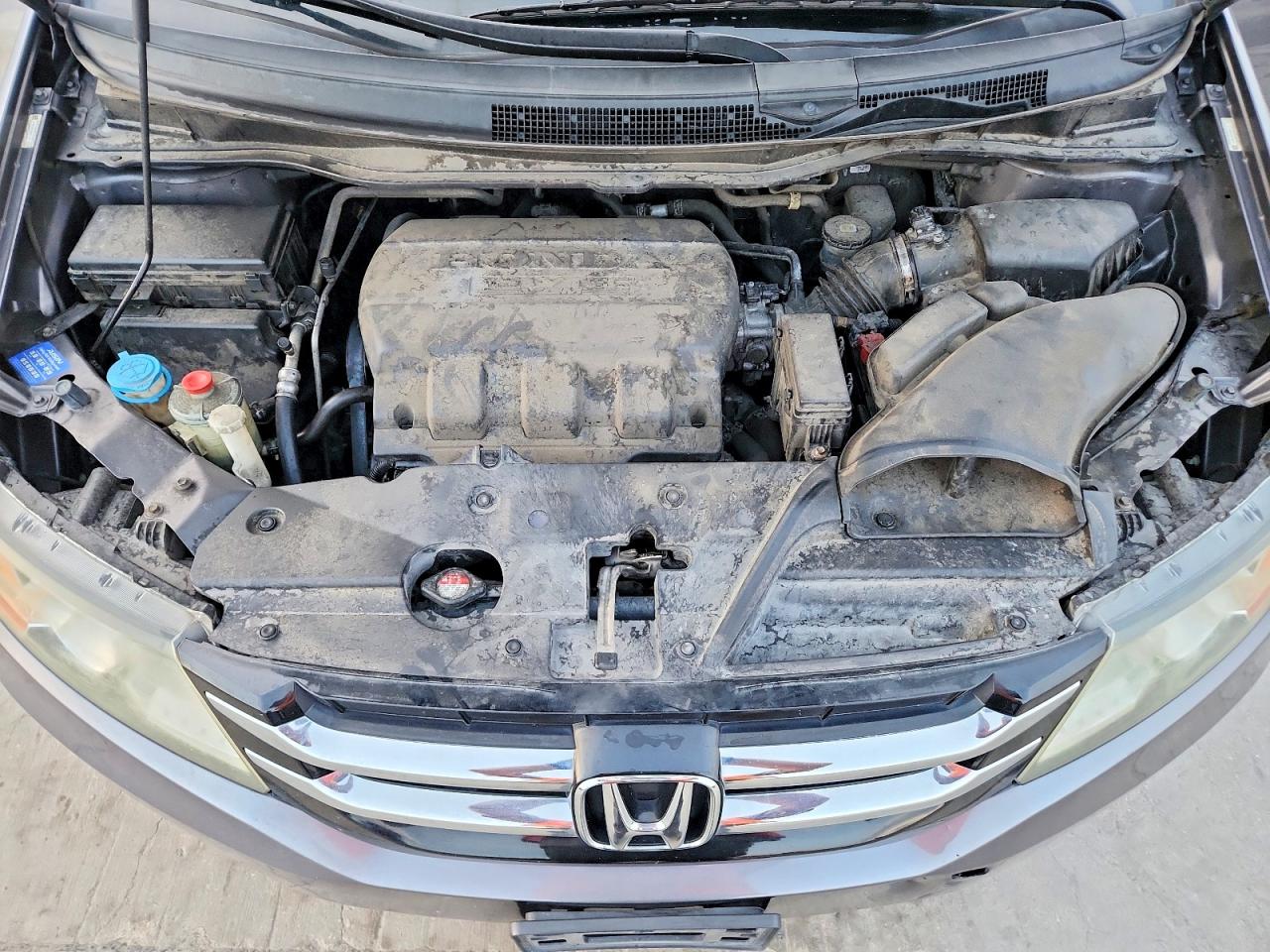 2014 Honda Odyssey Lx Gray vin: 5FNRL5H26EB011191
