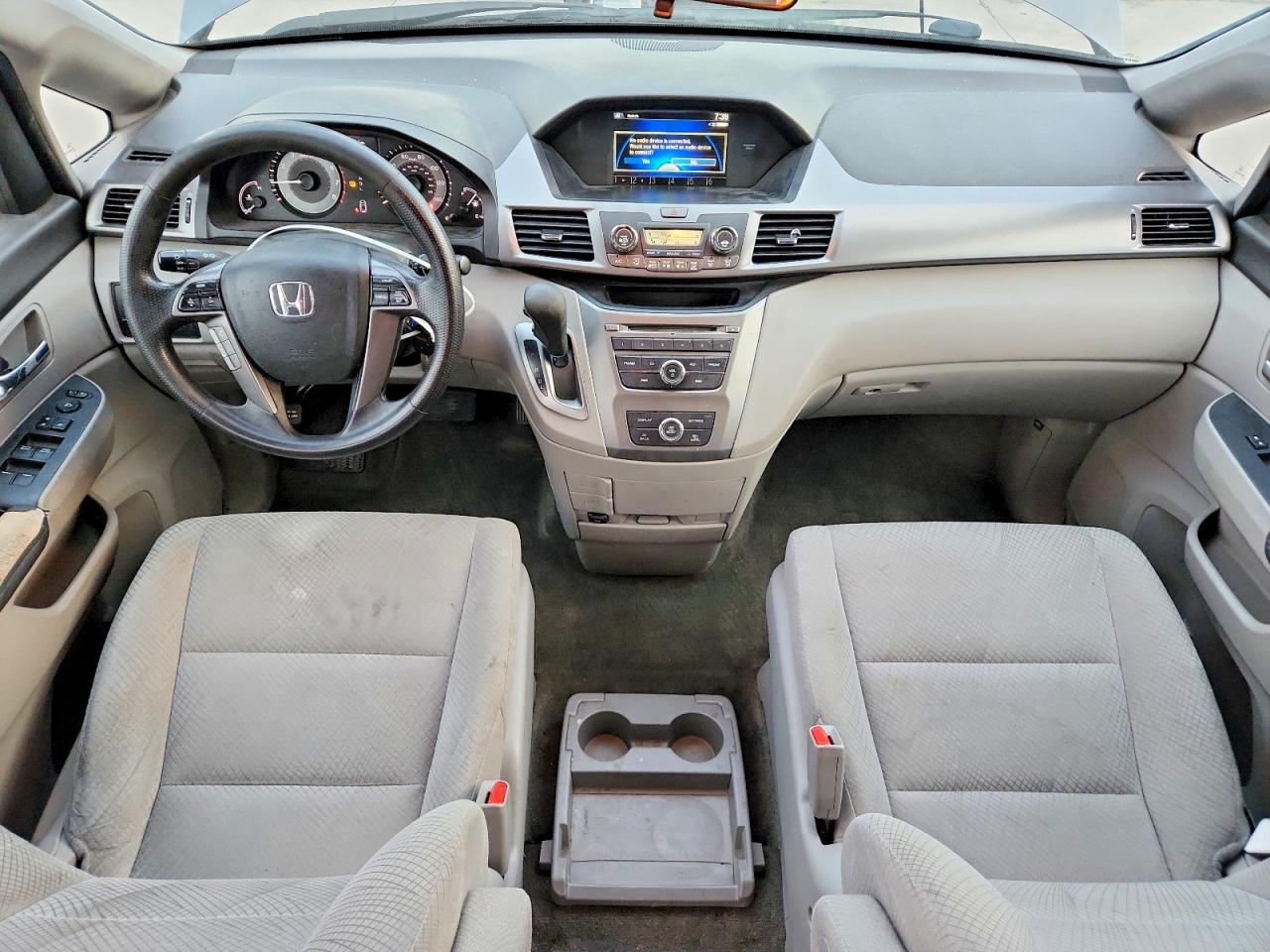 2014 Honda Odyssey Lx Gray vin: 5FNRL5H26EB011191