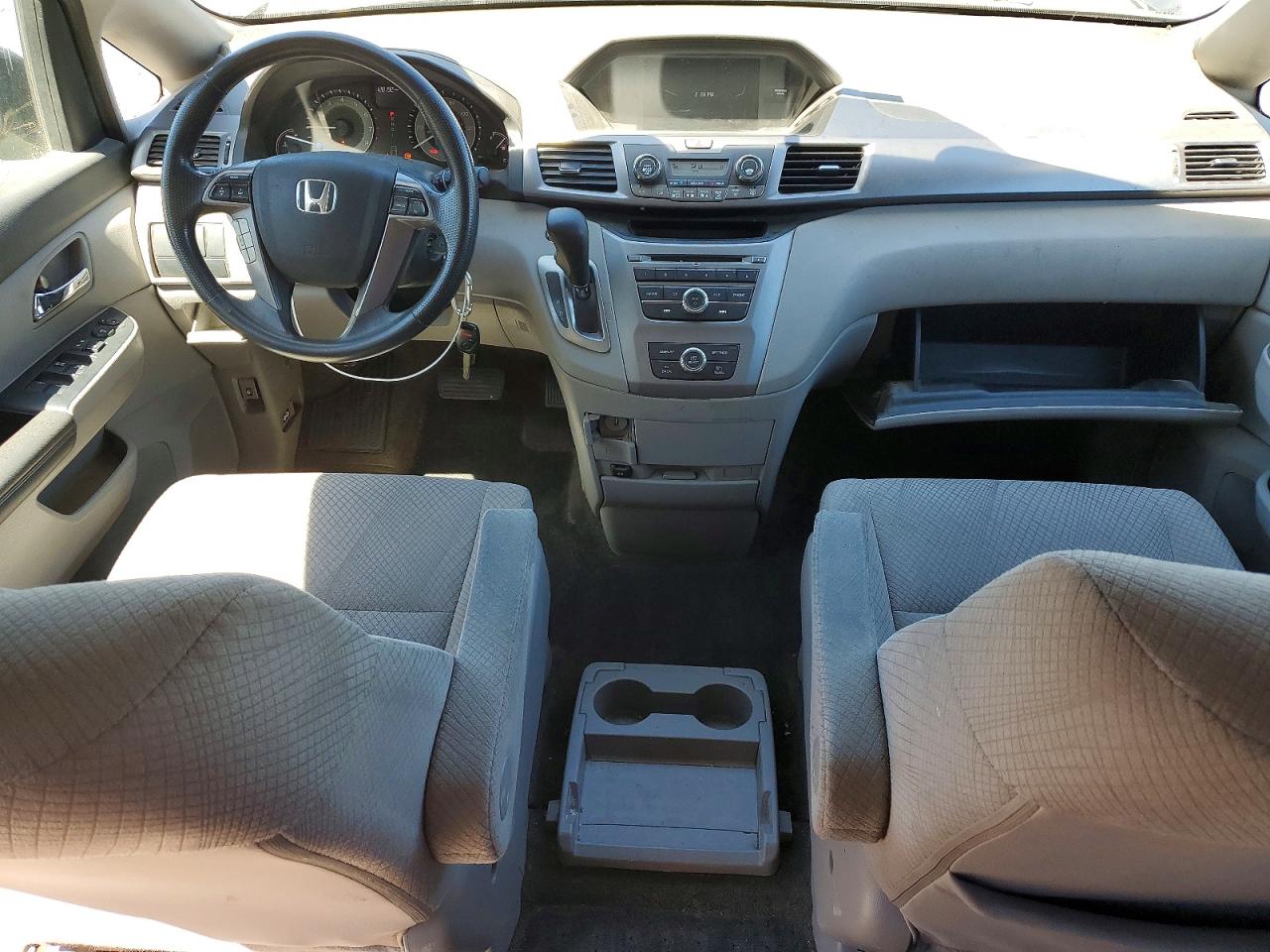2014 Honda Odyssey Lx Gray vin: 5FNRL5H26EB065509