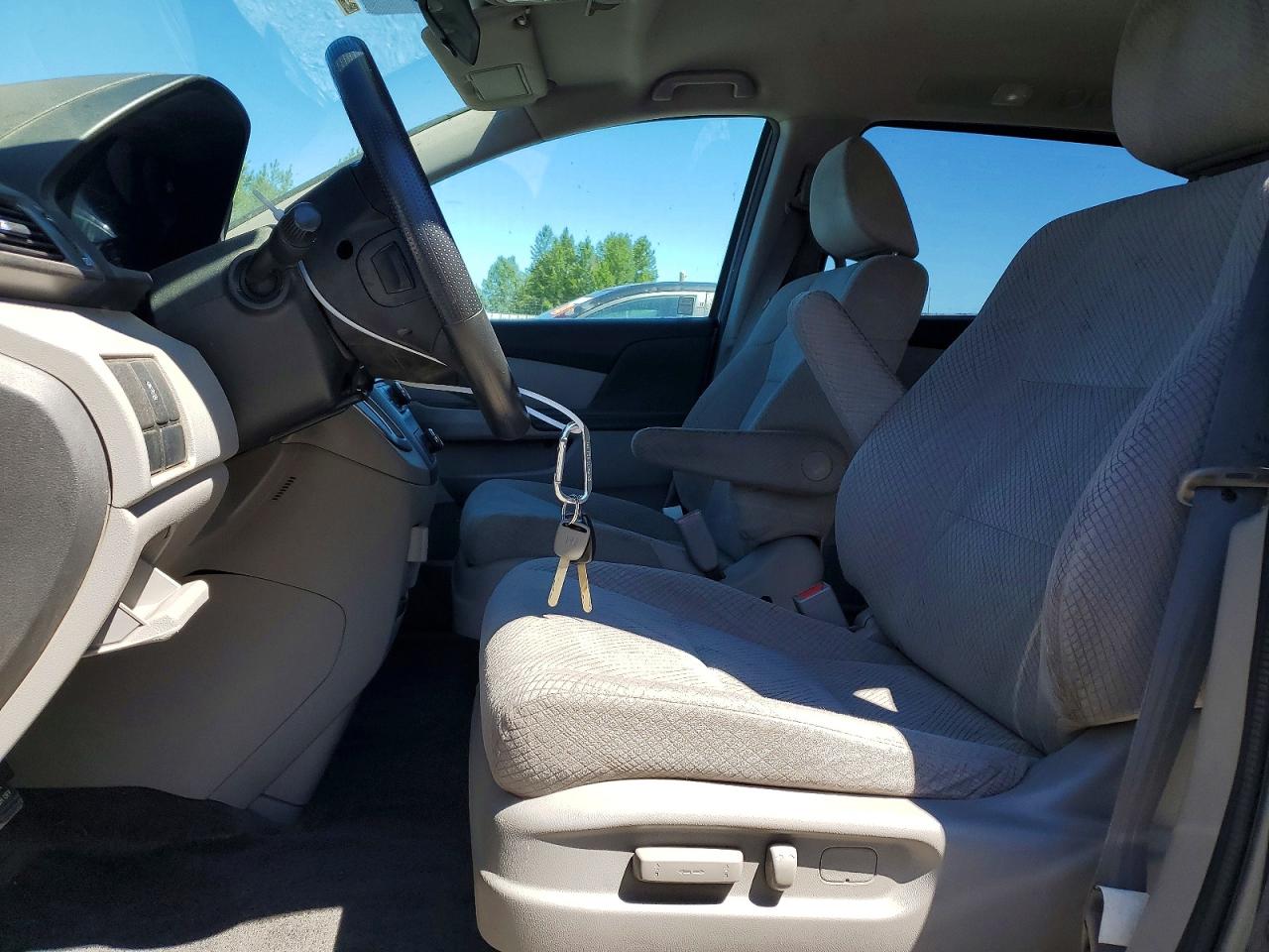 2014 Honda Odyssey Lx Gray vin: 5FNRL5H26EB065509