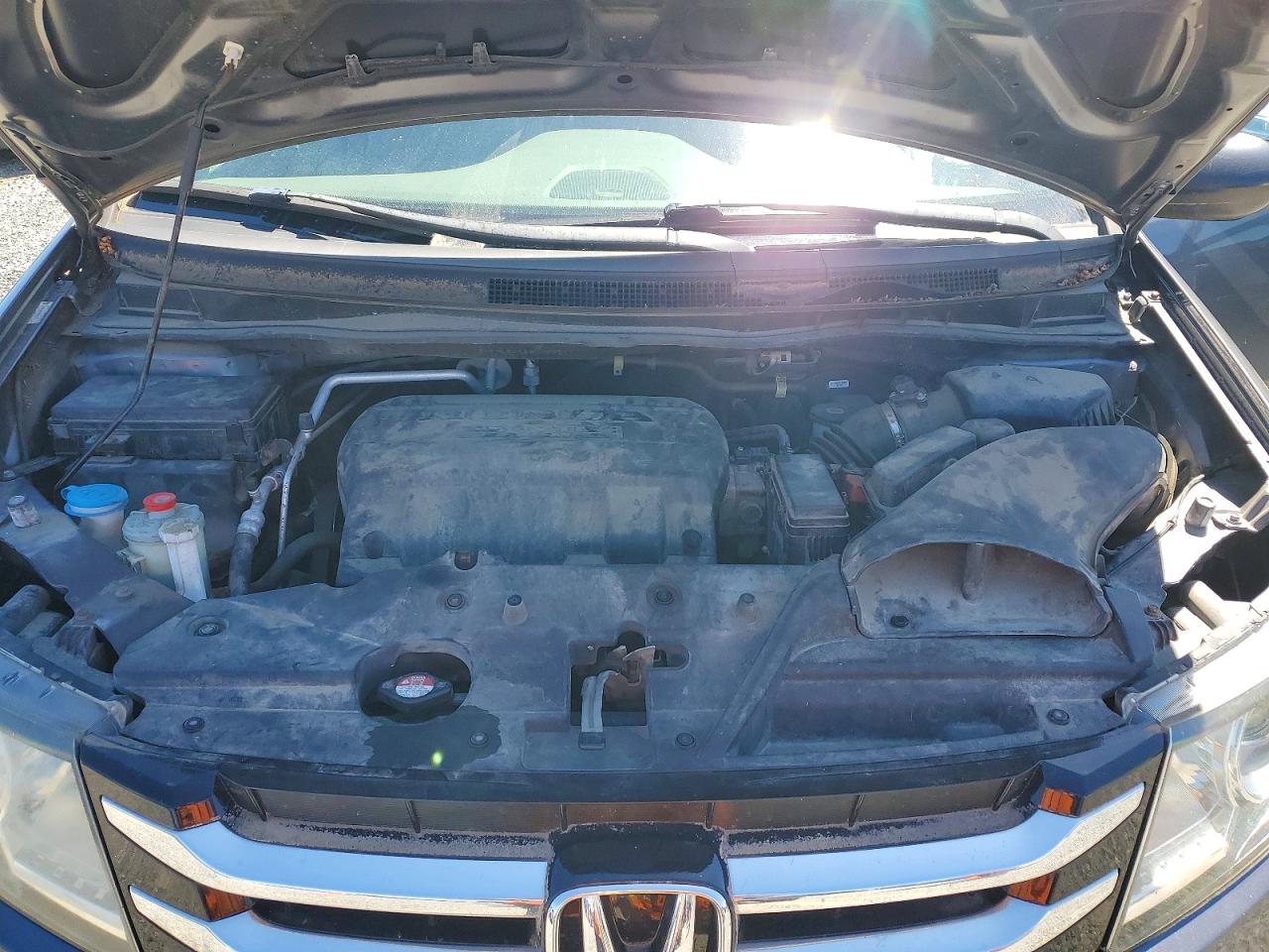 2014 Honda Odyssey Lx Gray vin: 5FNRL5H26EB065509