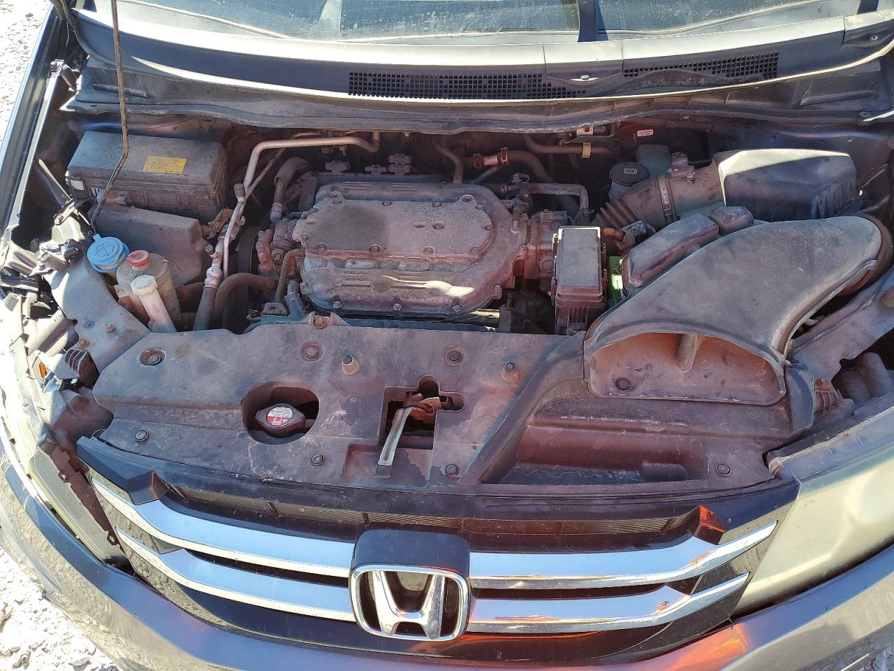 2014 Honda Odyssey Lx Gray vin: 5FNRL5H26EB122954