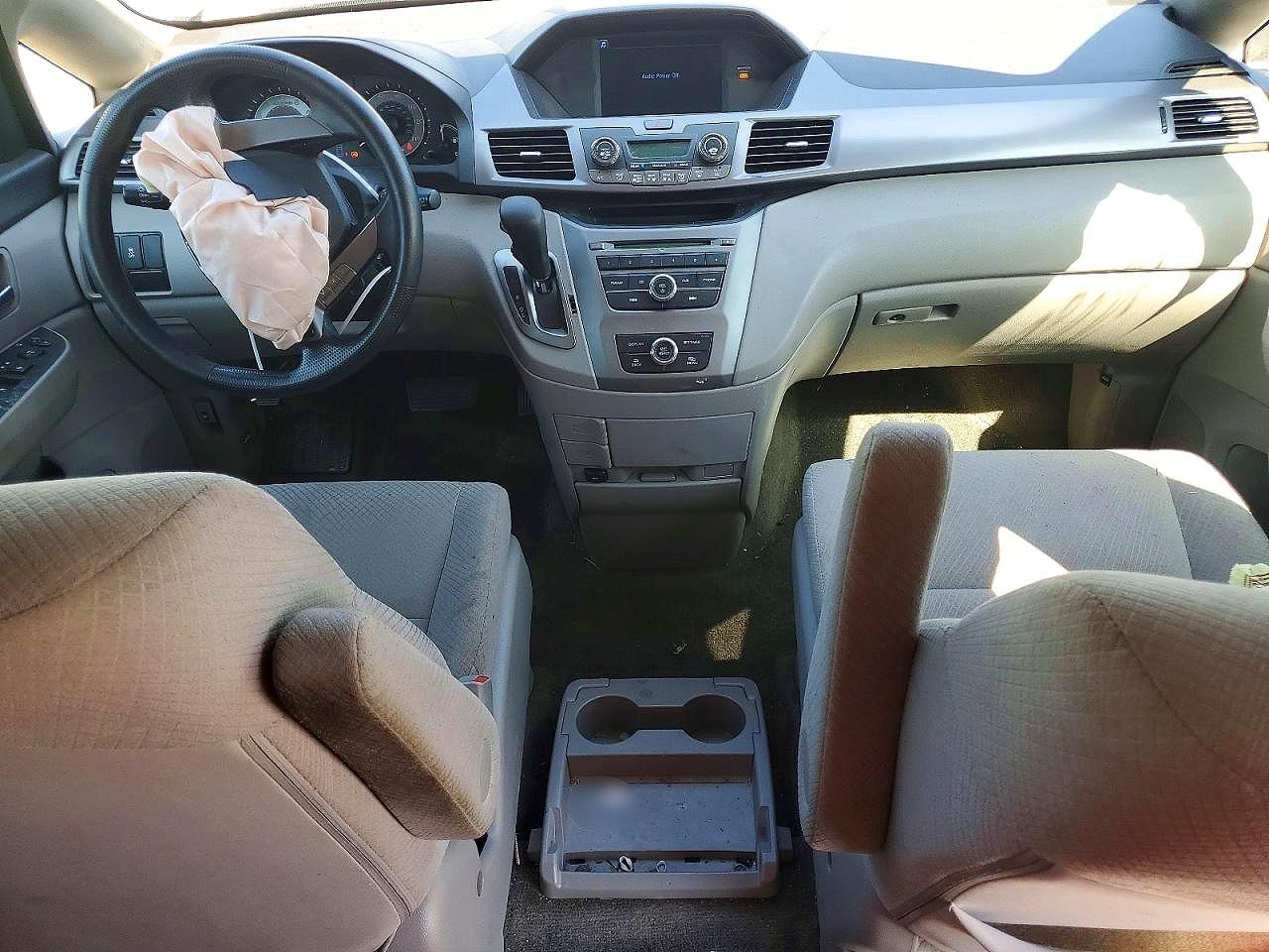 2014 Honda Odyssey Lx Gray vin: 5FNRL5H26EB122954