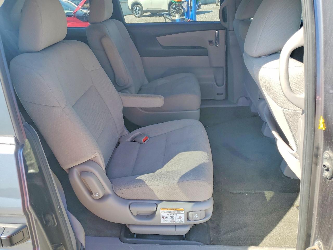 2014 Honda Odyssey Lx Gray vin: 5FNRL5H26EB122954