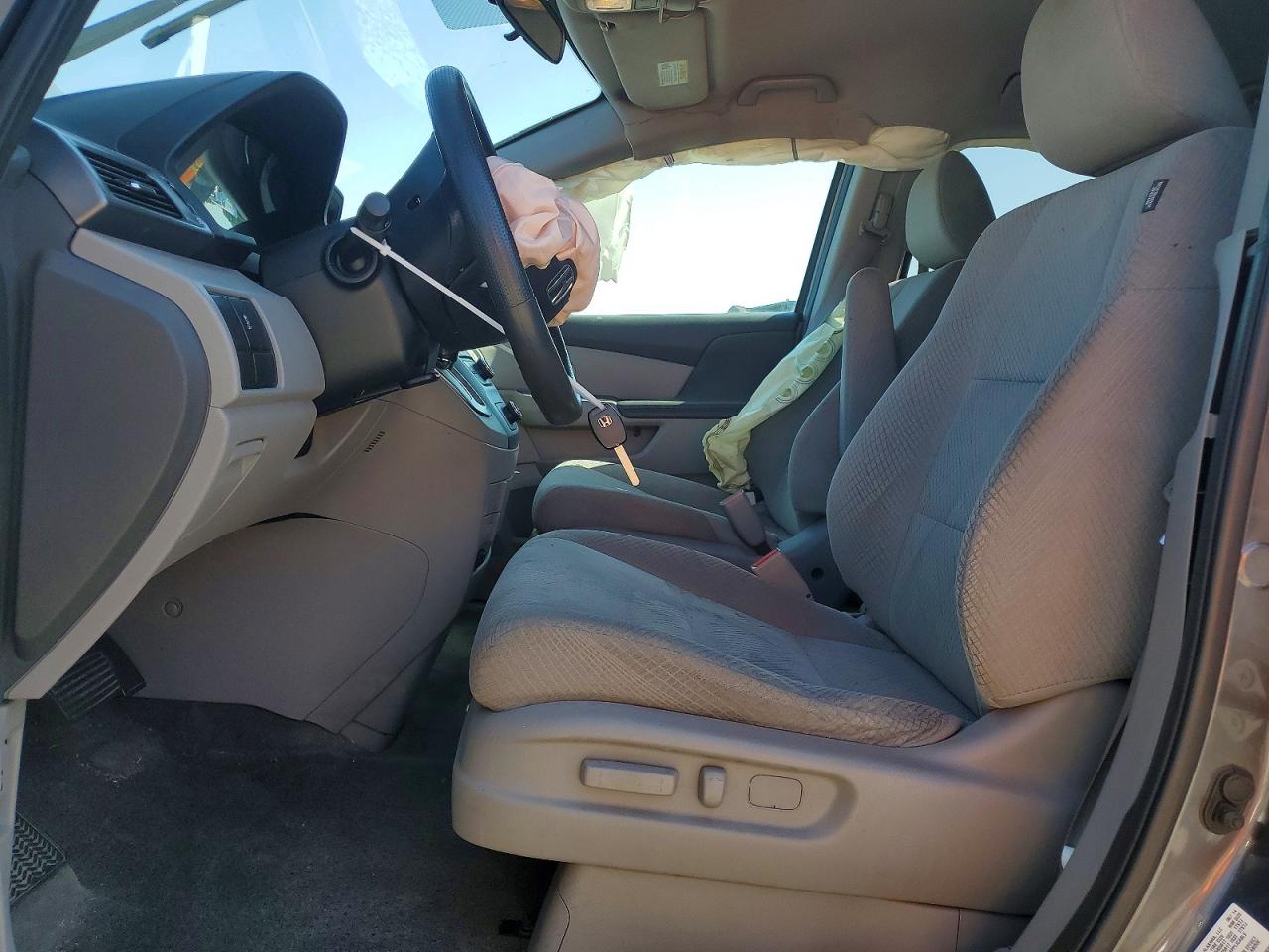 2014 Honda Odyssey Lx Gray vin: 5FNRL5H26EB122954