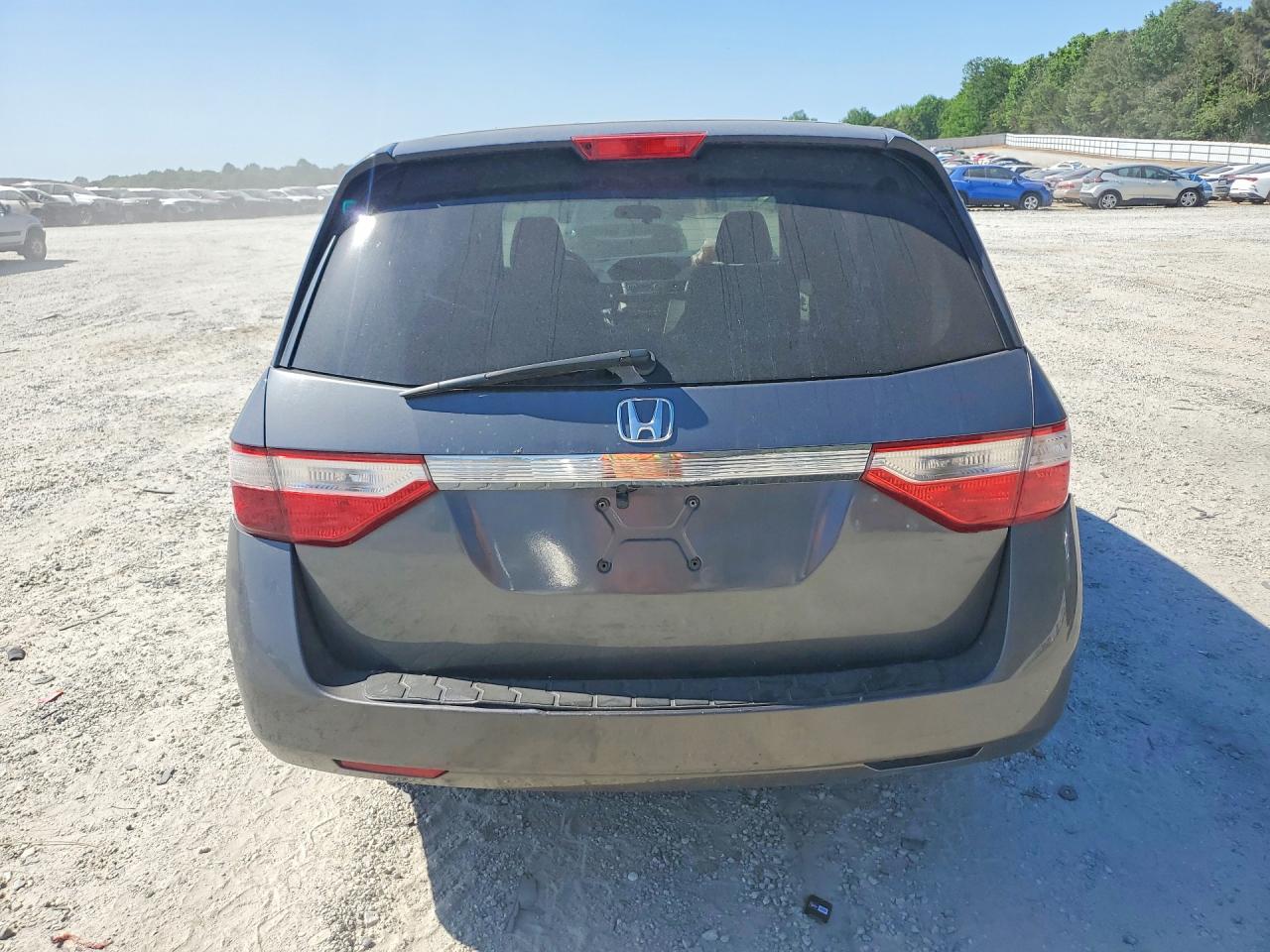 2011 Honda Odyssey Lx Gray vin: 5FNRL5H27BB075641
