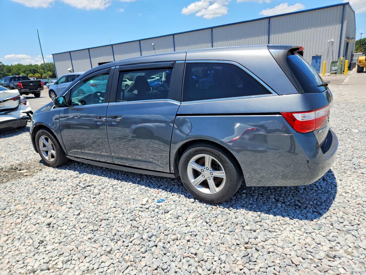 2012 Honda Odyssey Lx Blue vin: 5FNRL5H28CB044531