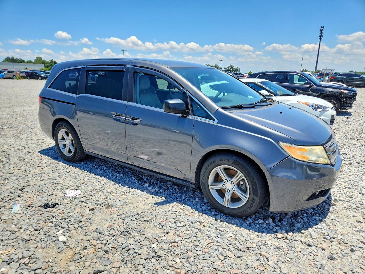 2012 Honda Odyssey Lx Blue vin: 5FNRL5H28CB044531