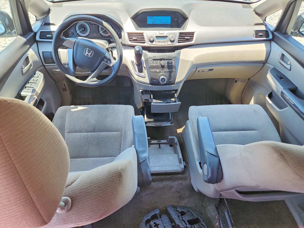 2012 Honda Odyssey Lx Blue vin: 5FNRL5H28CB044531