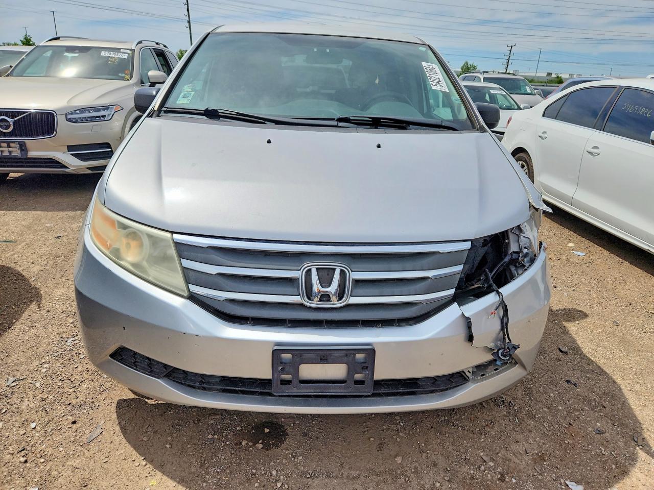2012 Honda Odyssey Lx Silver vin: 5FNRL5H28CB081045