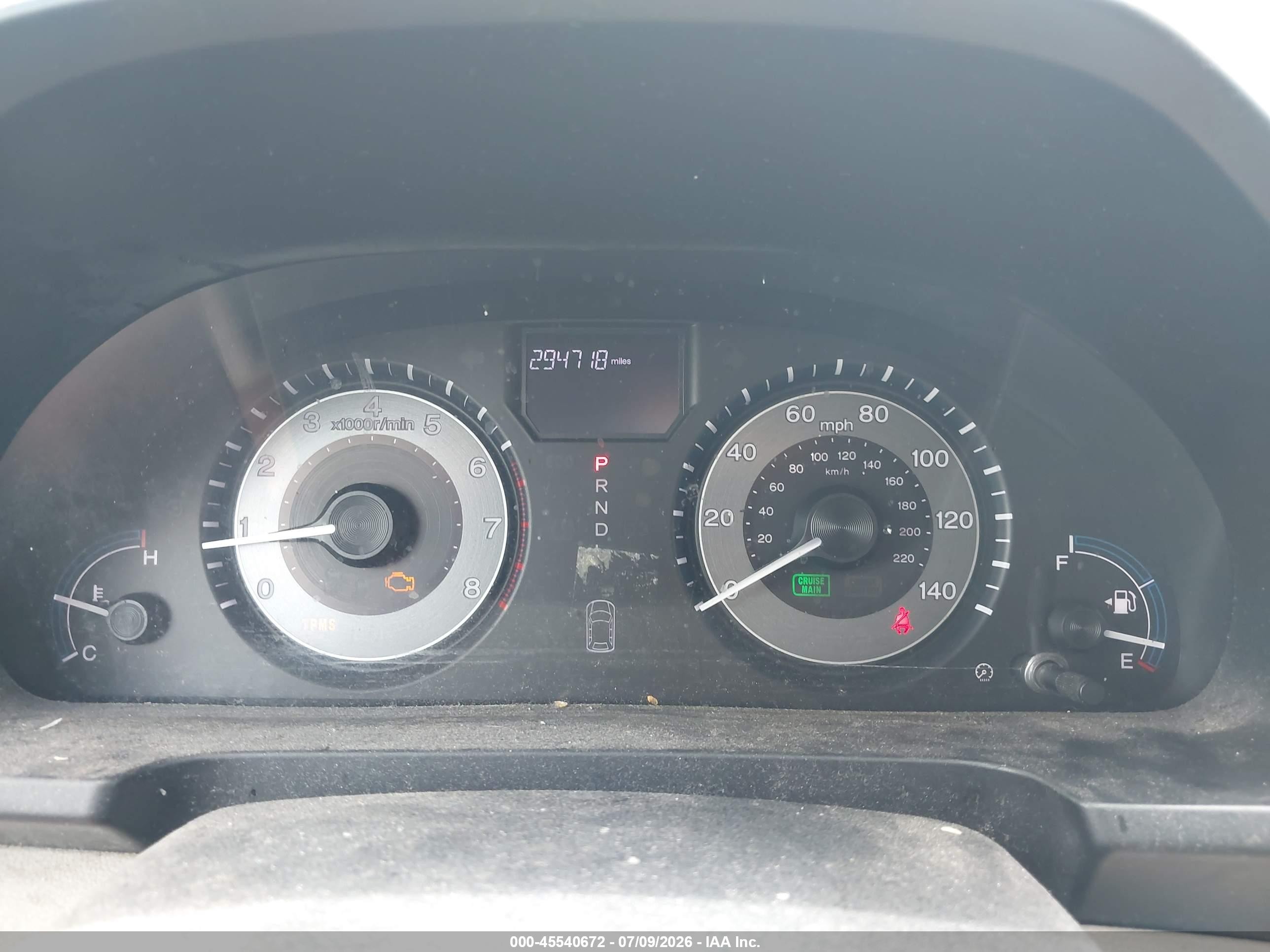 2012 Honda Odyssey Lx Бордовый vin: 5FNRL5H28CB089808