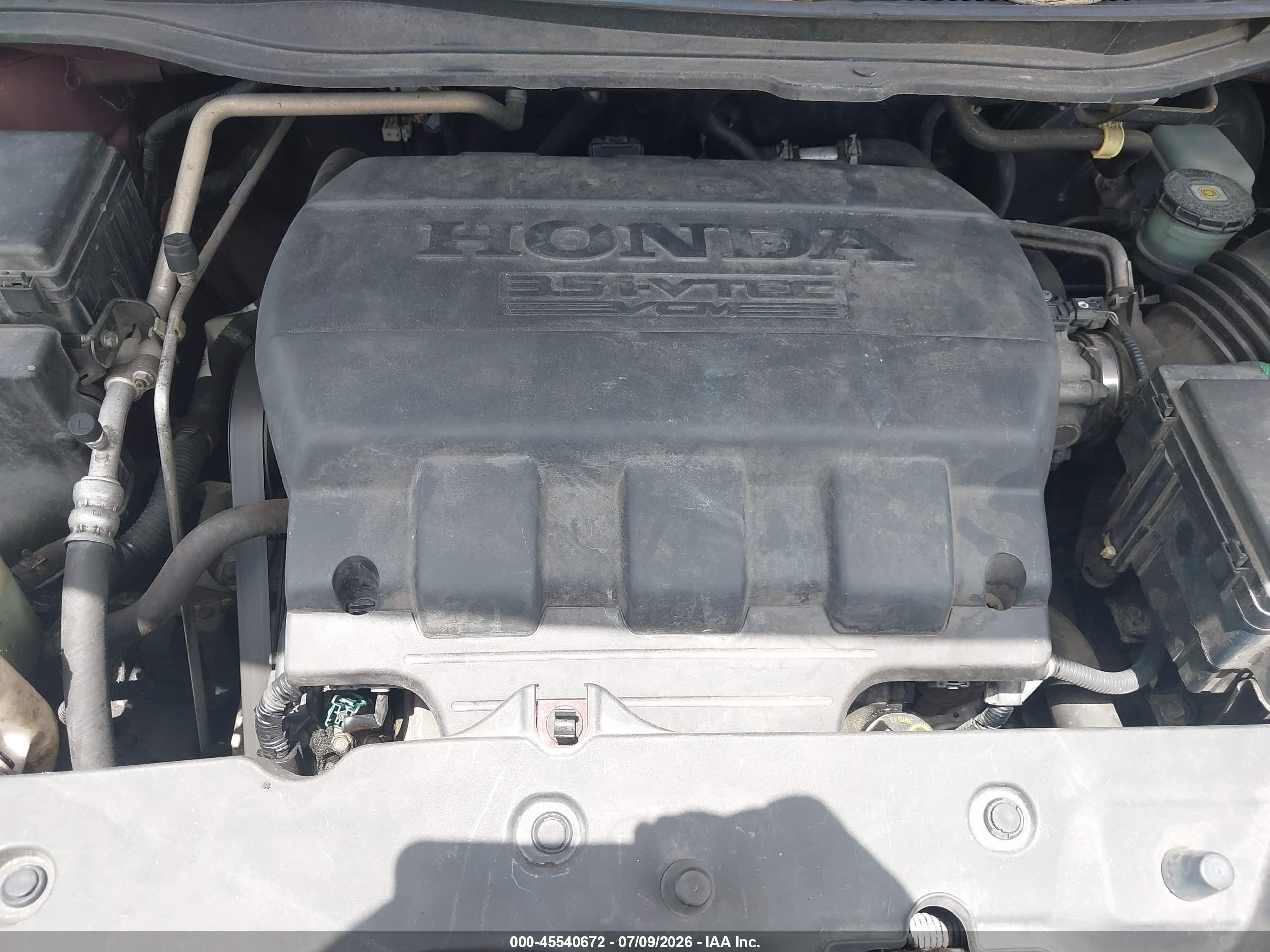 2012 Honda Odyssey Lx Бордовый vin: 5FNRL5H28CB089808