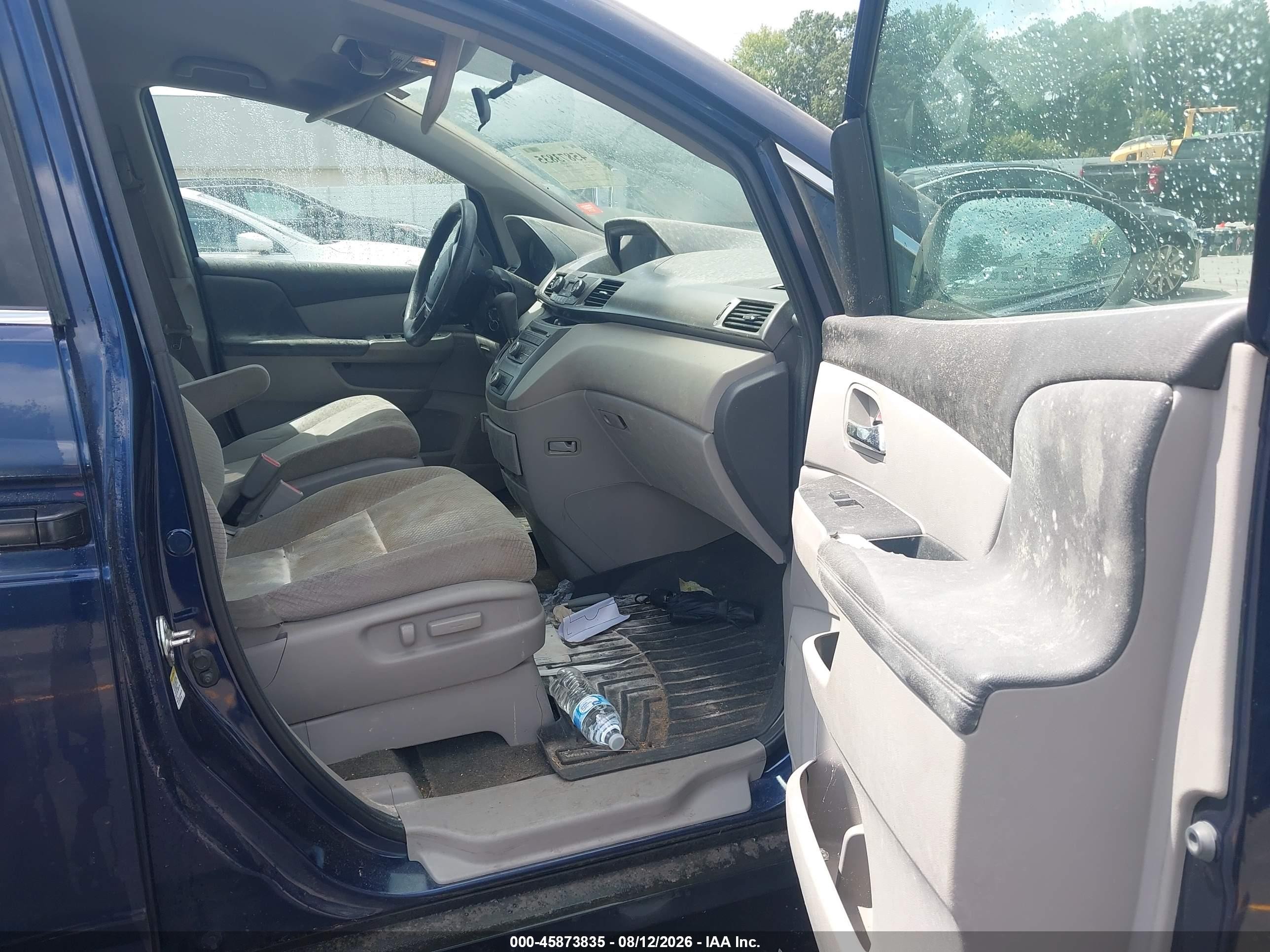 2014 Honda Odyssey Lx Blue vin: 5FNRL5H28EB015694