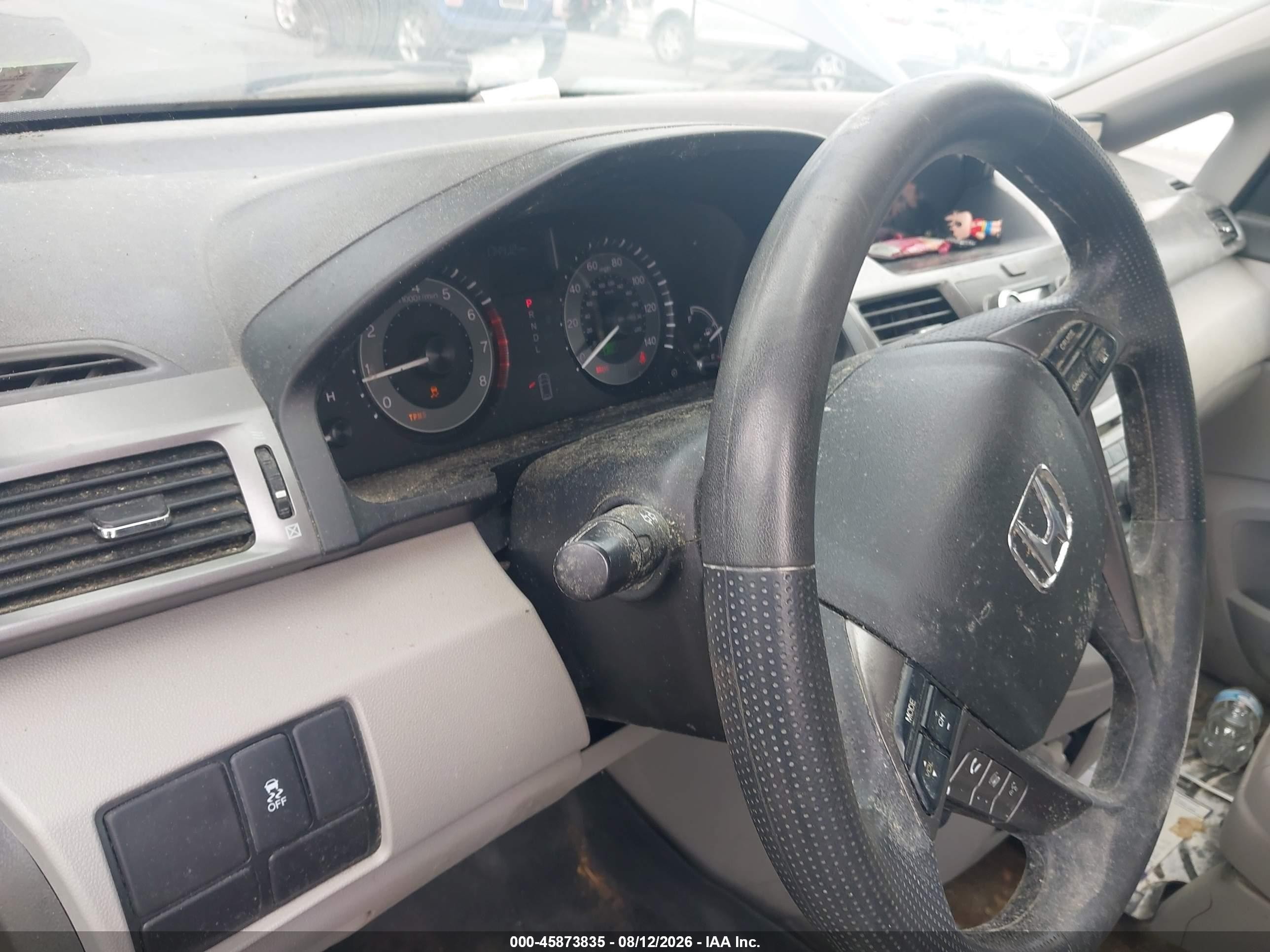 2014 Honda Odyssey Lx Blue vin: 5FNRL5H28EB015694