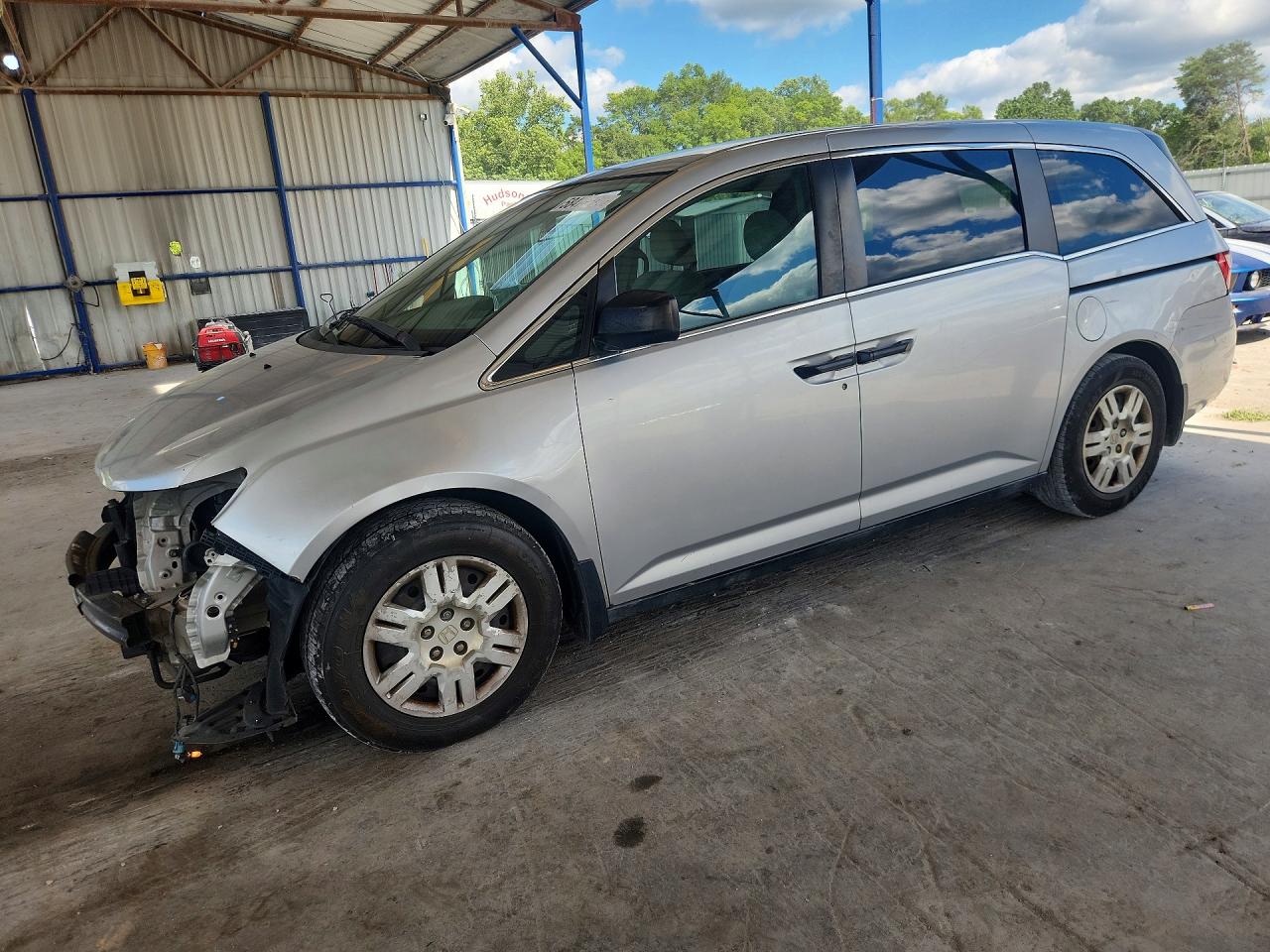 2011 Honda Odyssey Lx Silver vin: 5FNRL5H29BB006806