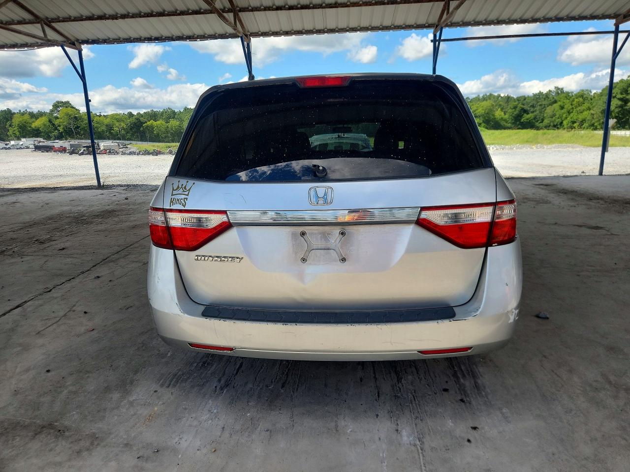 2011 Honda Odyssey Lx Silver vin: 5FNRL5H29BB006806