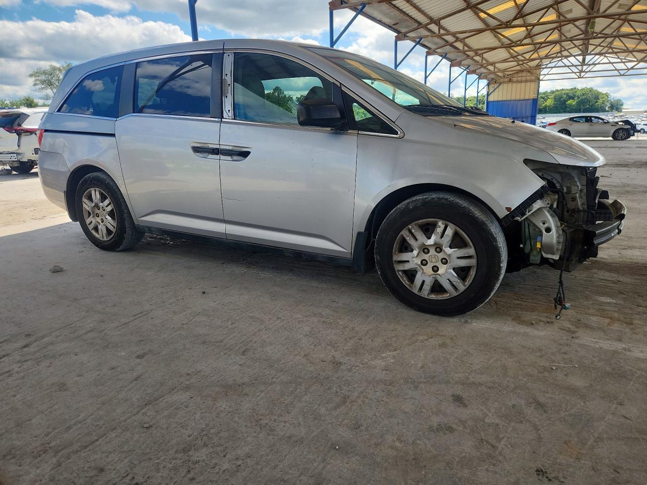 2011 Honda Odyssey Lx Silver vin: 5FNRL5H29BB006806
