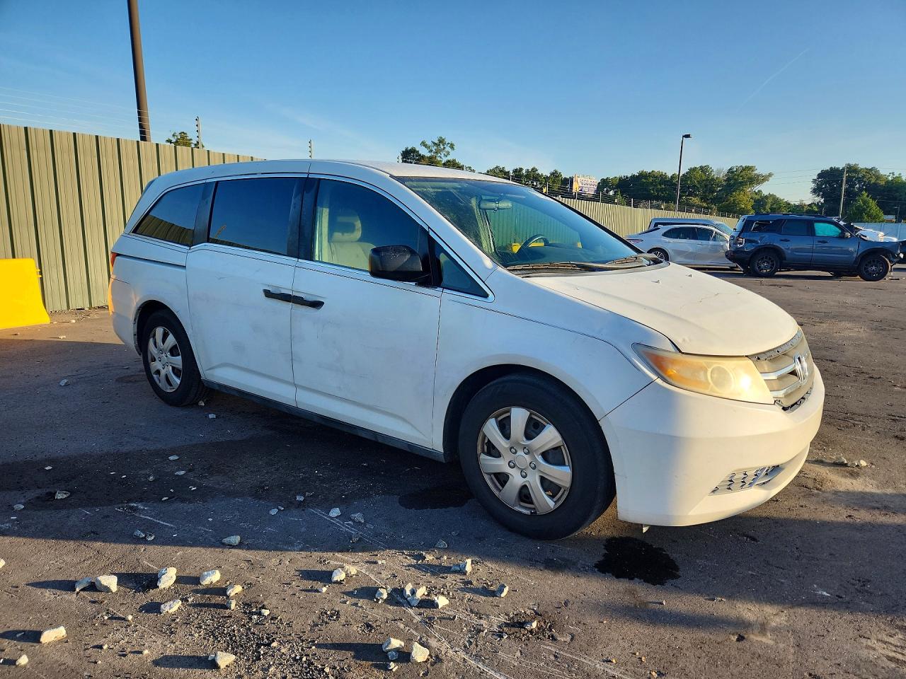 2011 Honda Odyssey Lx Белый vin: 5FNRL5H29BB054709