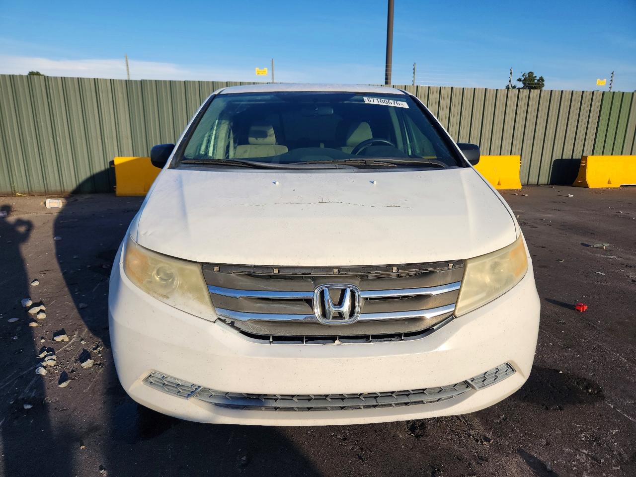 2011 Honda Odyssey Lx Белый vin: 5FNRL5H29BB054709