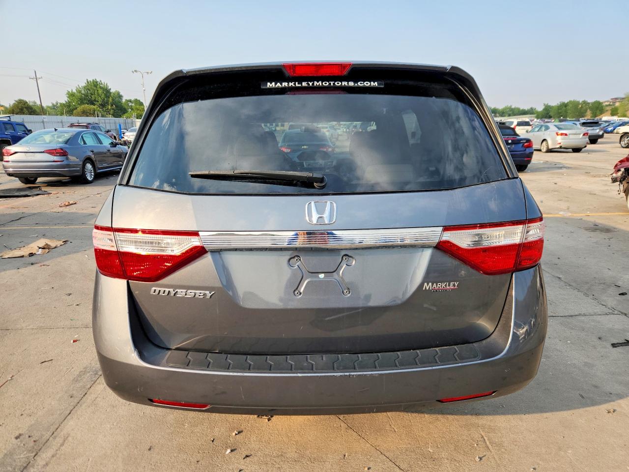 2012 Honda Odyssey Lx Gray vin: 5FNRL5H29CB128549
