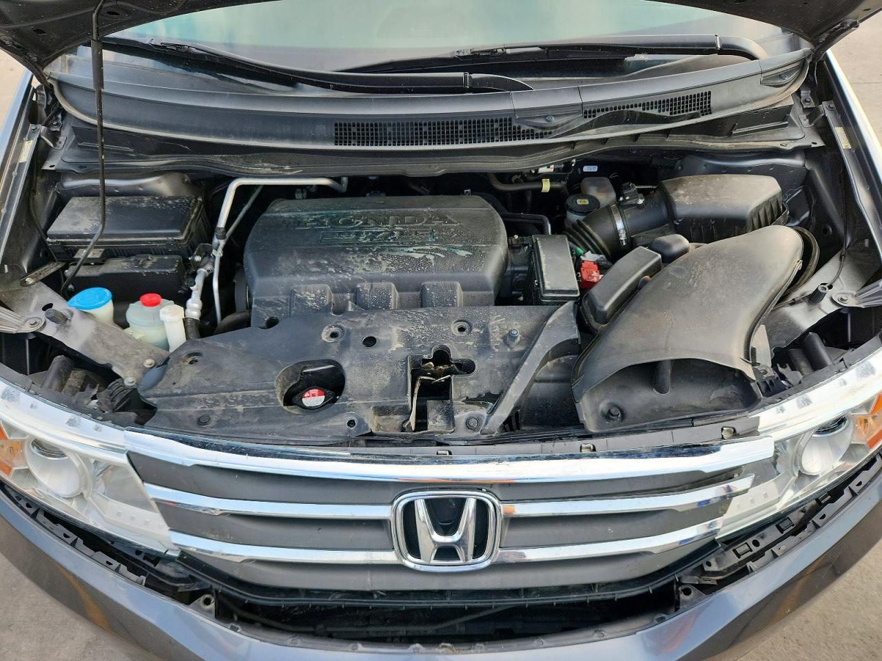 2012 Honda Odyssey Lx Gray vin: 5FNRL5H29CB128549
