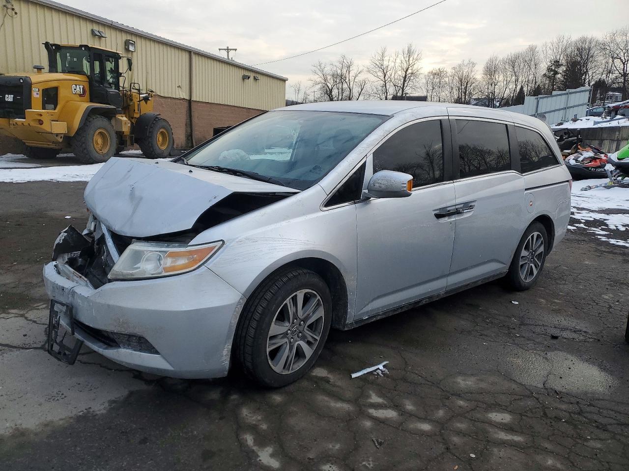 2013 Honda Odyssey Lx Серебряный vin: 5FNRL5H29DB054227