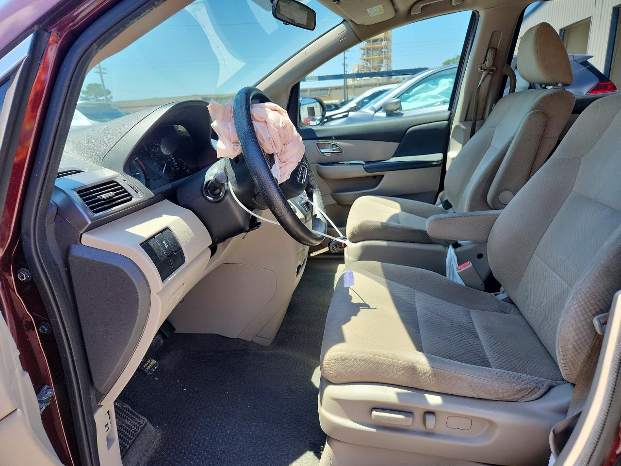2014 Honda Odyssey Lx Бордовый vin: 5FNRL5H29EB088976