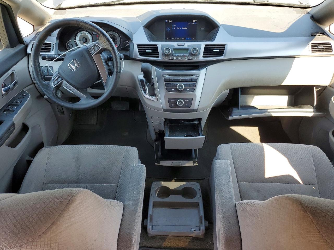2014 Honda Odyssey Lx Gray vin: 5FNRL5H29EB112659