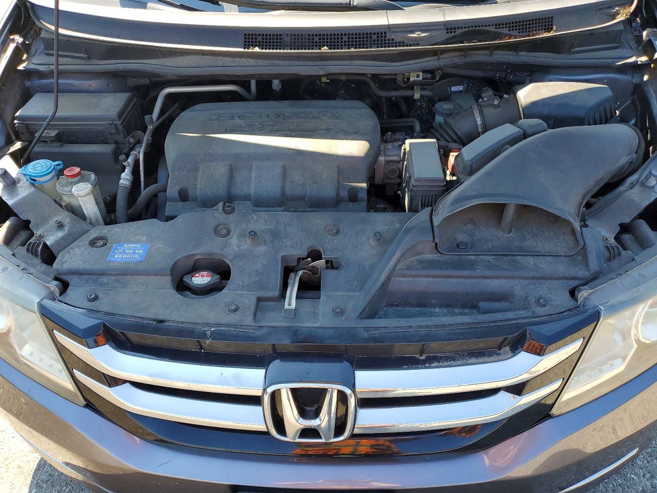 2014 Honda Odyssey Lx Gray vin: 5FNRL5H29EB112659