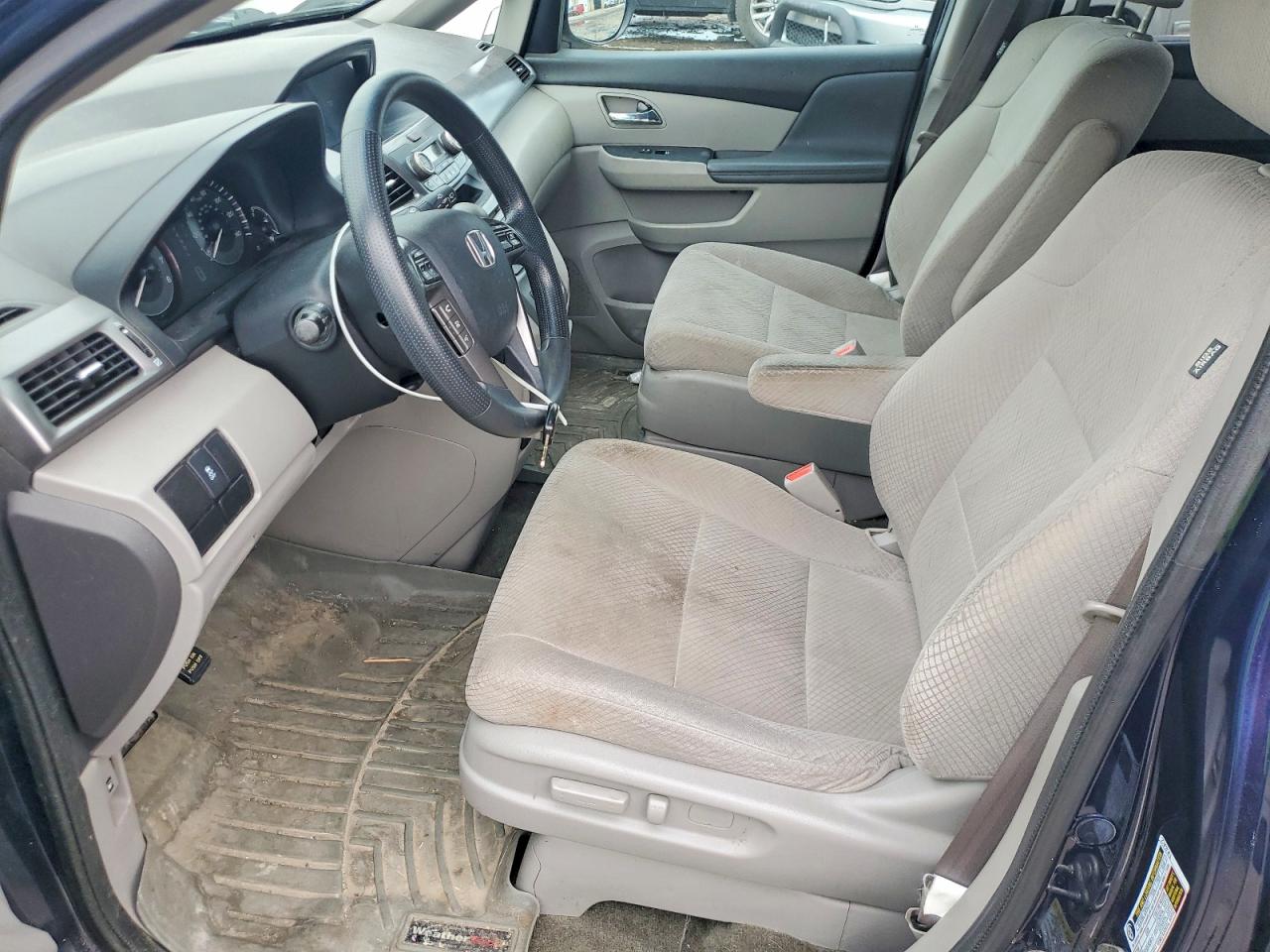 2015 Honda Odyssey Lx Blue vin: 5FNRL5H29FB034482