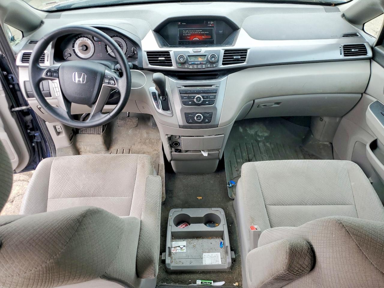 2015 Honda Odyssey Lx Blue vin: 5FNRL5H29FB034482