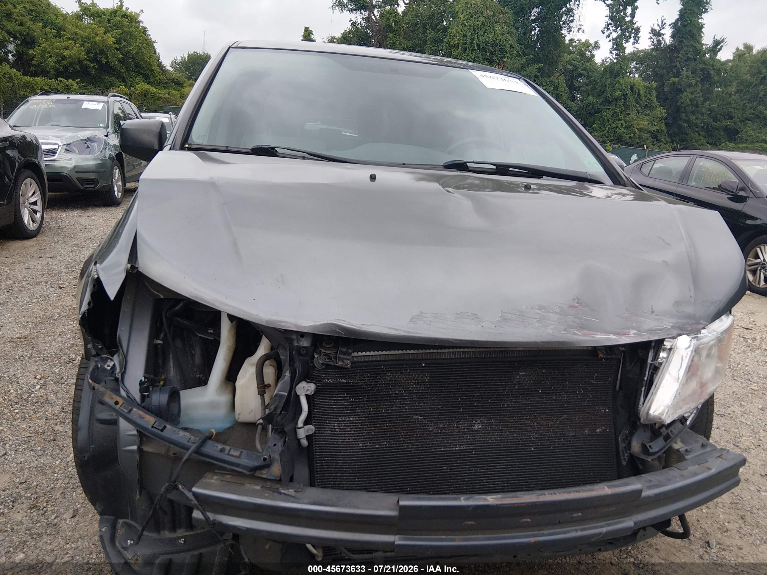 2013 Honda Odyssey Lx Gray vin: 5FNRL5H2XDB064202