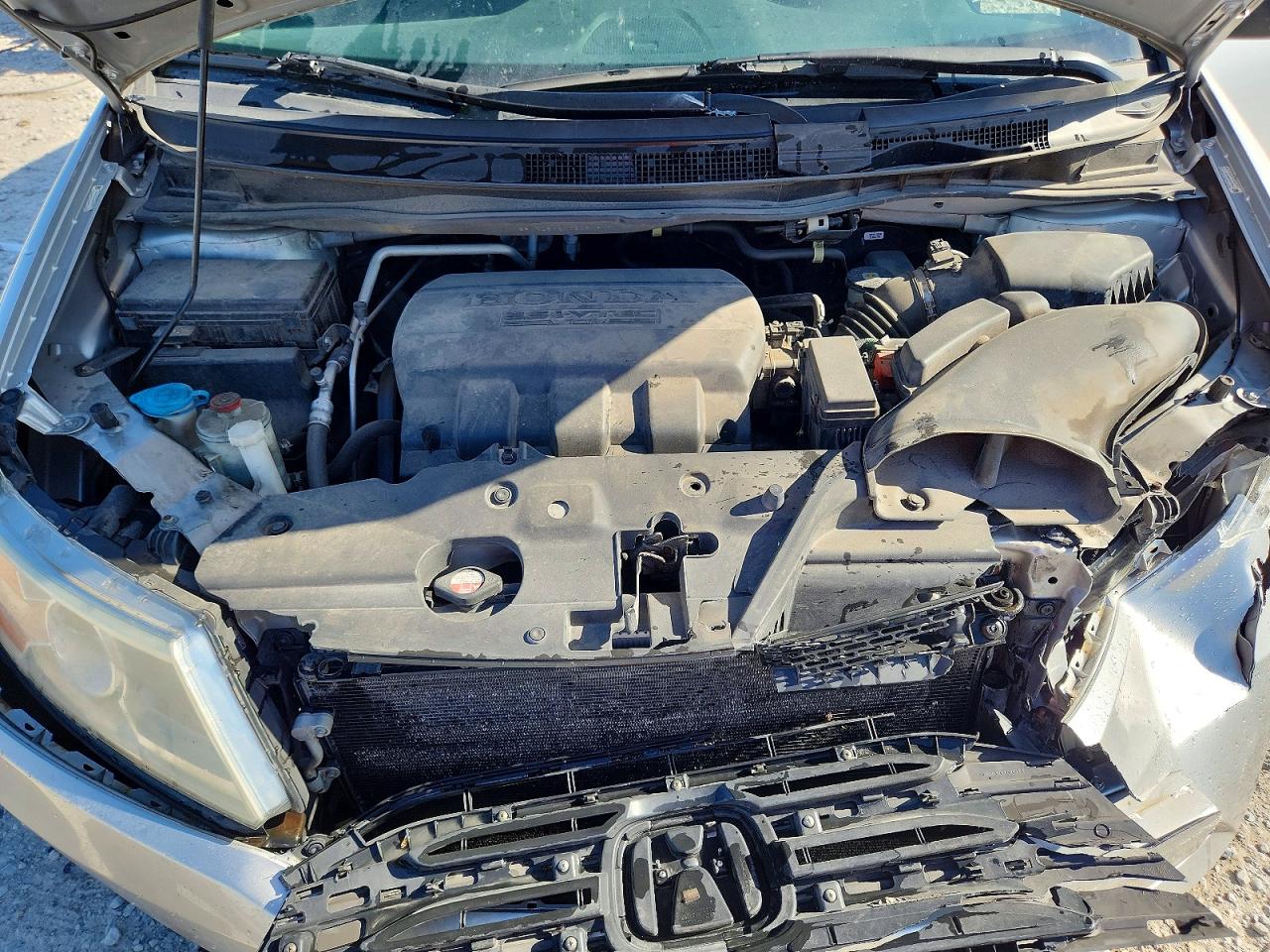 2013 Honda Odyssey Lx Серебряный vin: 5FNRL5H2XDB091917