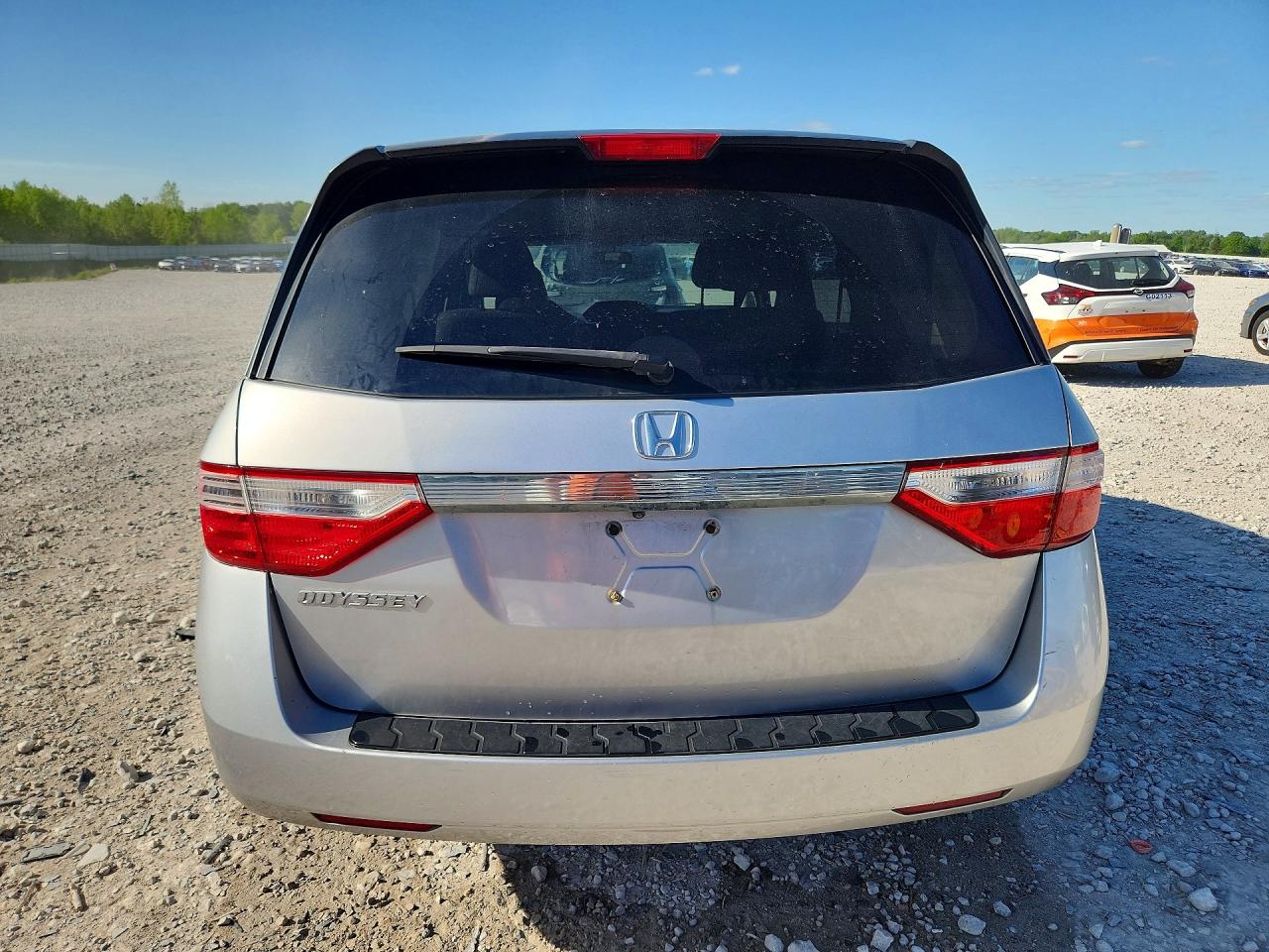 2013 Honda Odyssey Lx Серебряный vin: 5FNRL5H2XDB091917