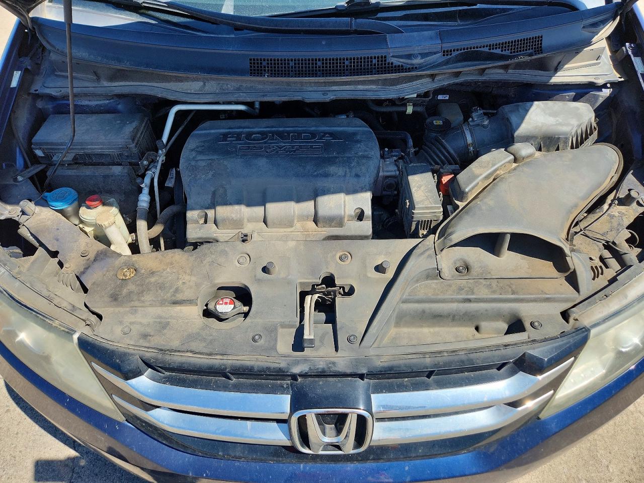 2014 Honda Odyssey Lx Blue vin: 5FNRL5H2XEB015700