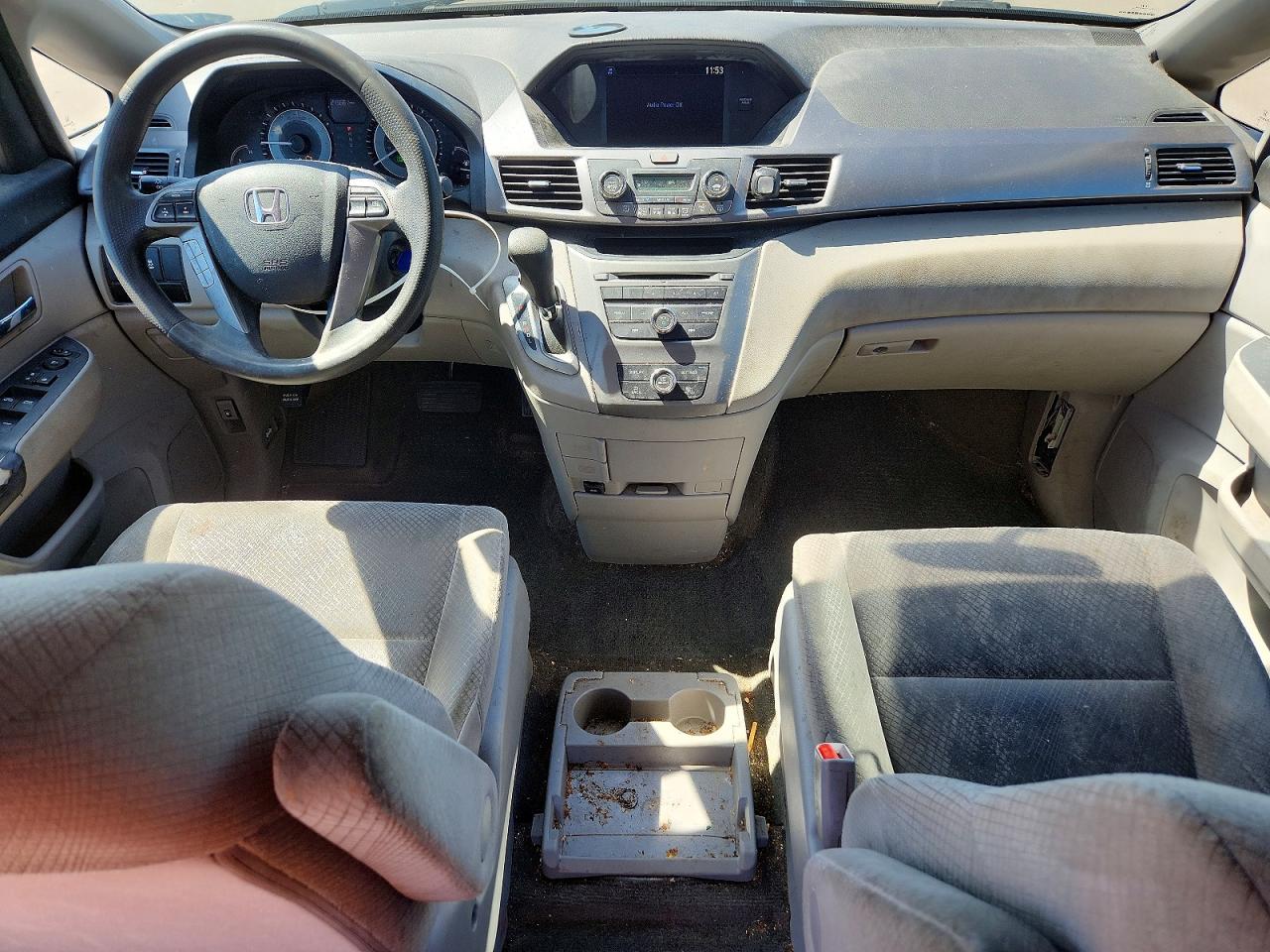 2014 Honda Odyssey Lx Blue vin: 5FNRL5H2XEB015700